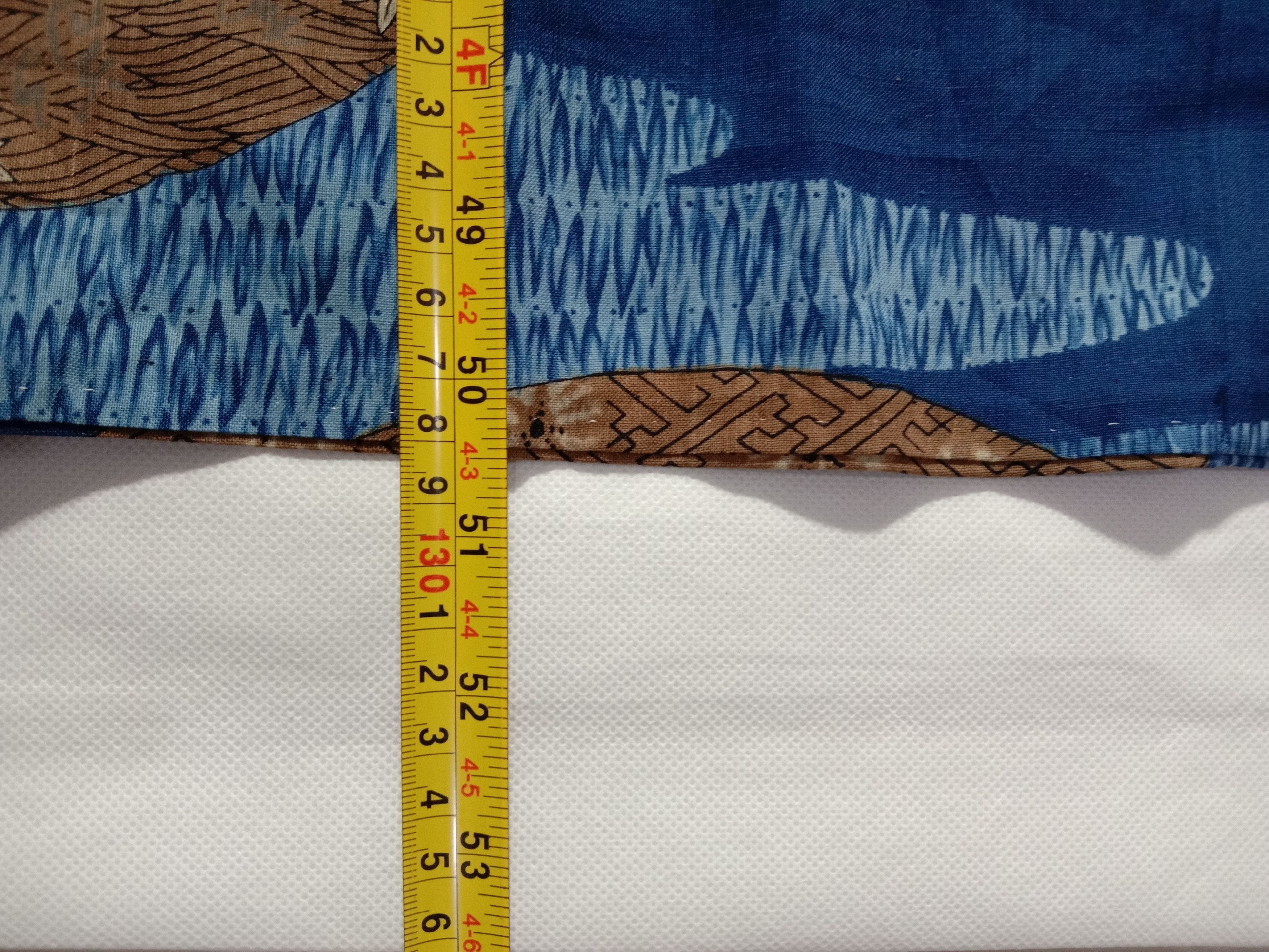 Japanese Brand Vintage Kimono Japanese Fan Art All Over Printed Haori Size XL / US 12-14 / IT 48-50 - 9 Thumbnail