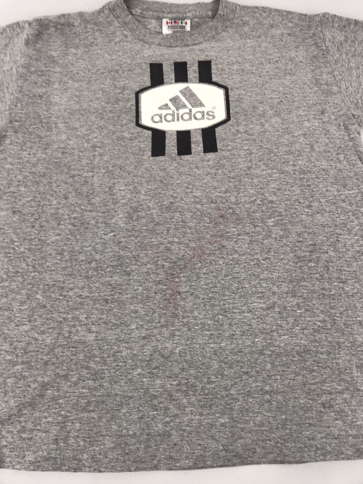 Adidas Vintage 90s Adidas Equipment Spell Out Logo Tee T-shirt Size M / US 6-8 / IT 42-44 - 3 Thumbnail