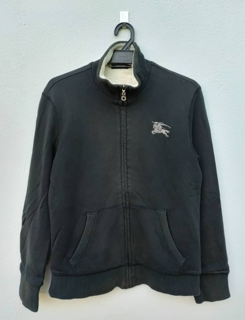 Burberry Burberry Zip Up Sweater fur Lining Sweater Size US M / EU 48-50 / 2 - 1 Thumbnail