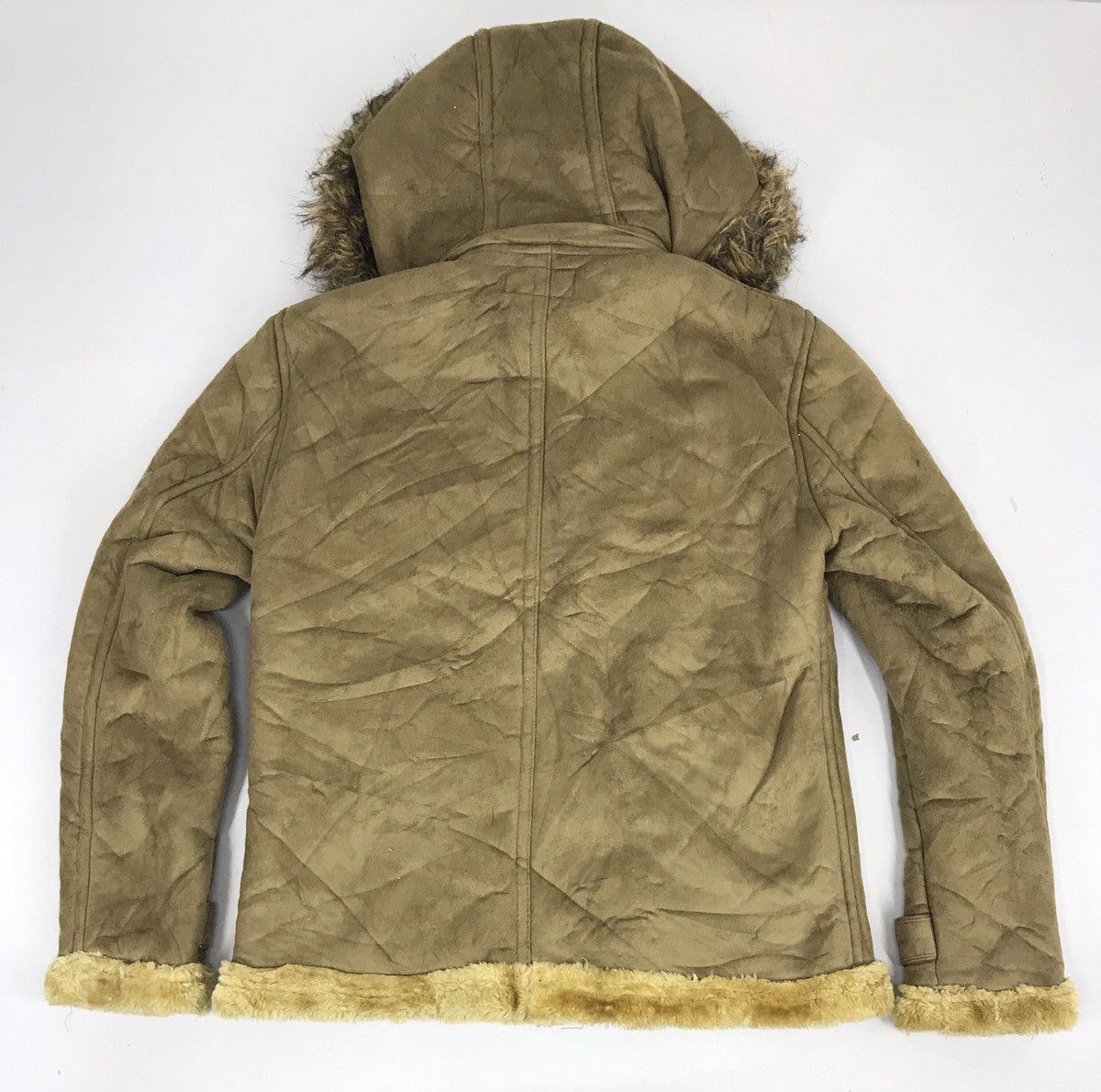 Japanese Brand Navy Wool Style Sherpa Jacket Military Style Unisex Size US S / EU 44-46 / 1 - 5 Thumbnail