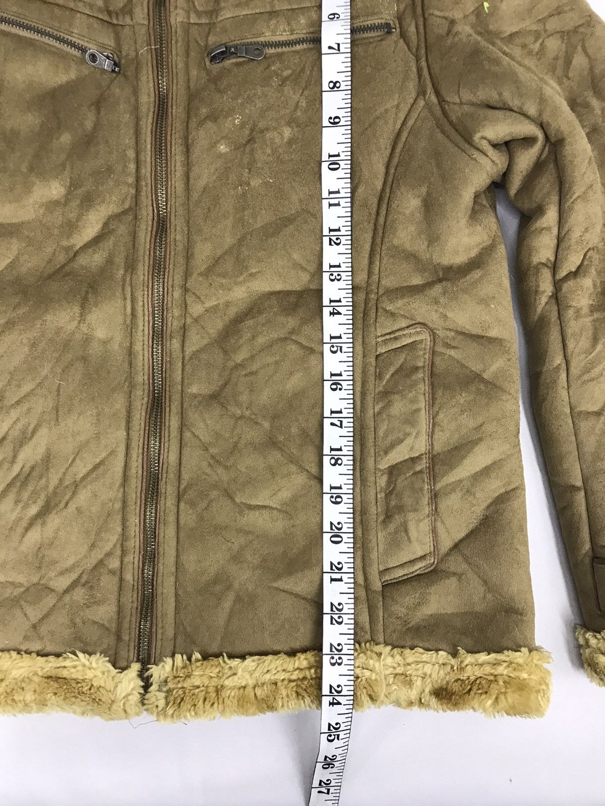 Japanese Brand Navy Wool Style Sherpa Jacket Military Style Unisex Size US S / EU 44-46 / 1 - 8 Thumbnail