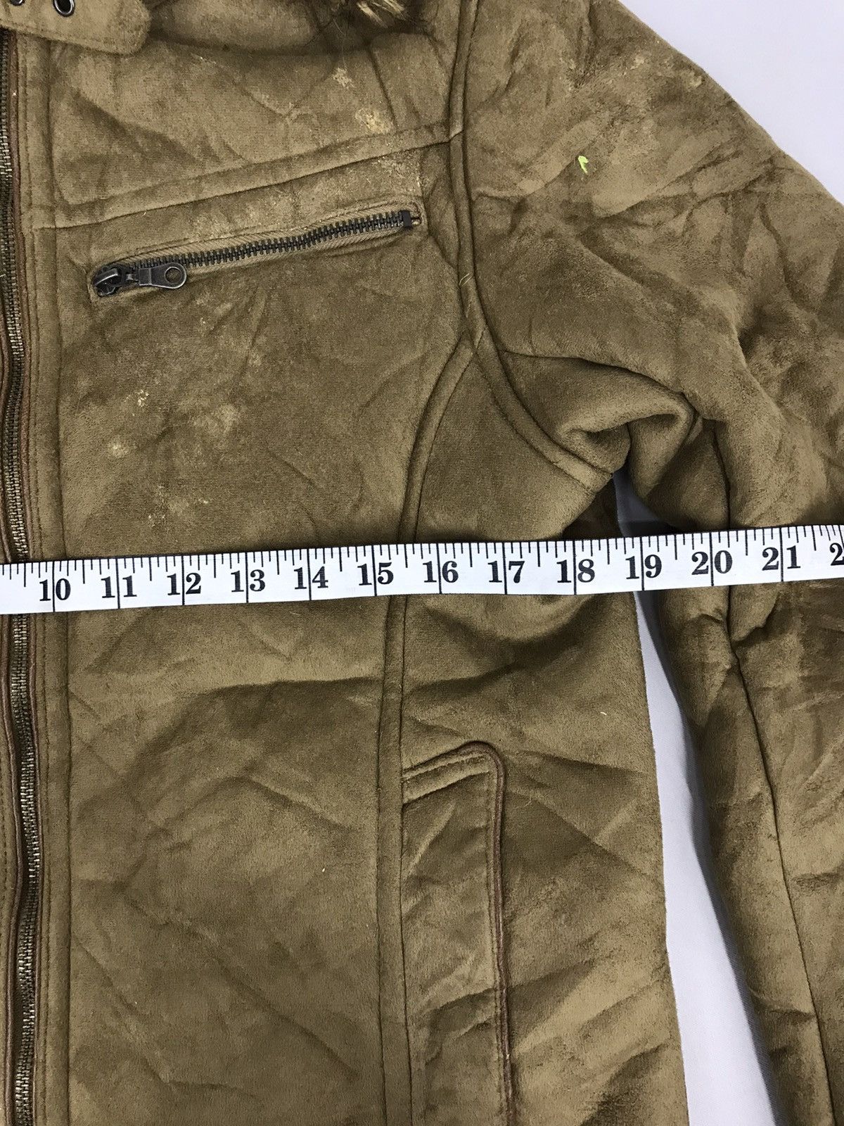 Japanese Brand Navy Wool Style Sherpa Jacket Military Style Unisex Size US S / EU 44-46 / 1 - 7 Thumbnail
