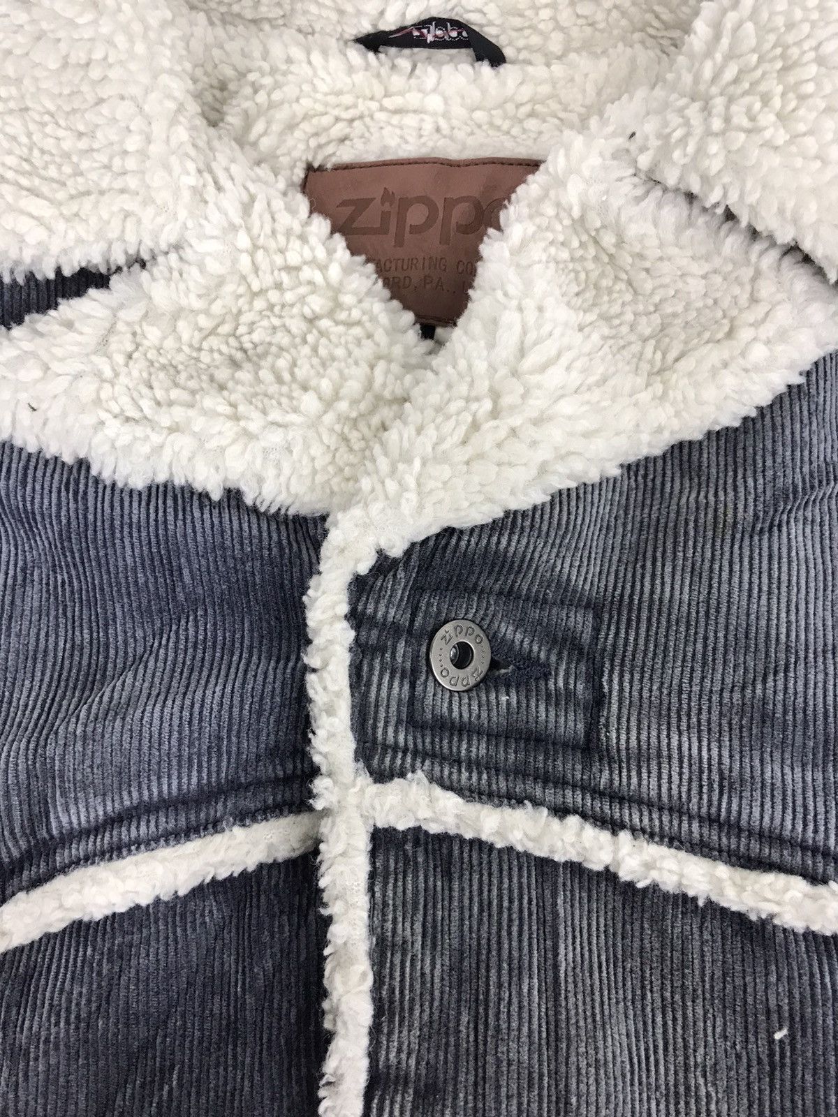 Zippo Zippo Corduroy Classic Denim Jacket Wool Sherpa Inner Size US M / EU 48-50 / 2 - 3 Thumbnail
