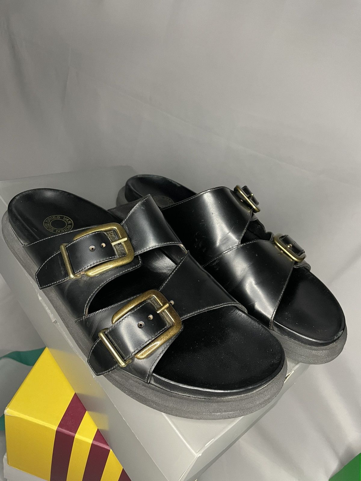 Dries Van Noten Dries Van Noten Buckles Sandals Size US 12 / EU 45 - 1 Thumbnail