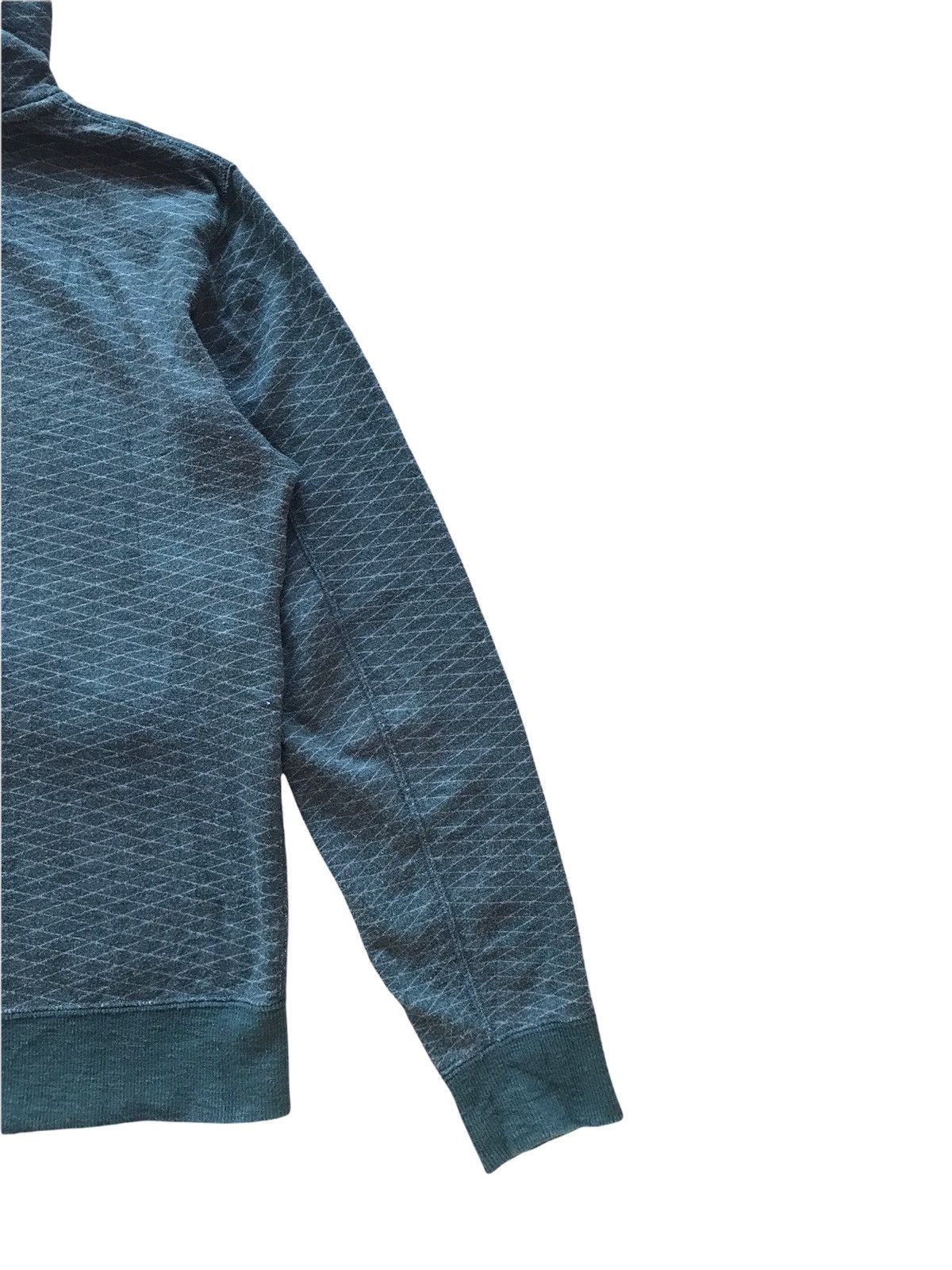 Undercover × Uniqlo Undercover X Uniqlo Green Diamond Zip Up Sweatshirt Hoodie Size US S / EU 44-46 / 1 - 8 Thumbnail