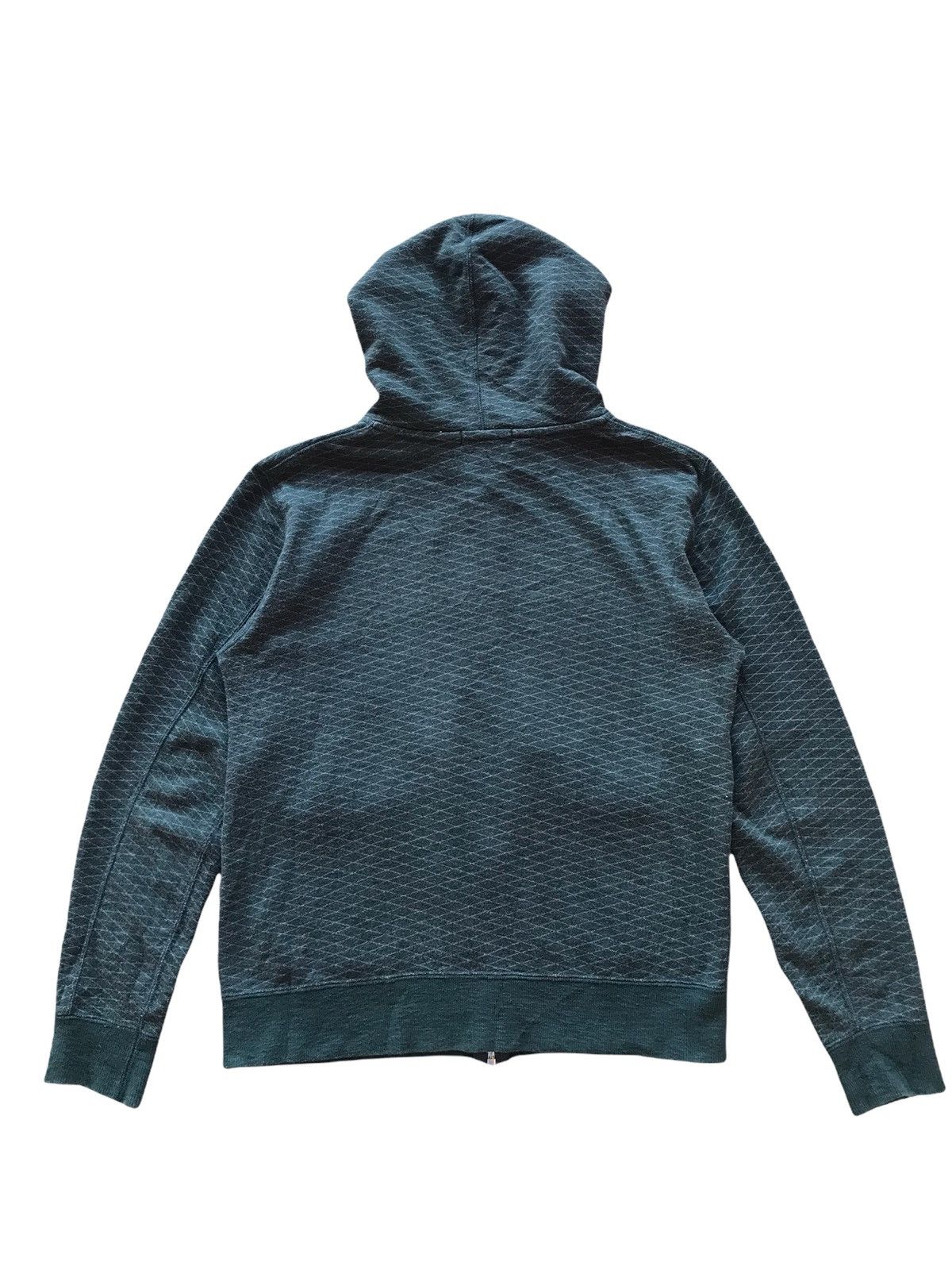 Undercover × Uniqlo Undercover X Uniqlo Green Diamond Zip Up Sweatshirt Hoodie Size US S / EU 44-46 / 1 - 6 Thumbnail