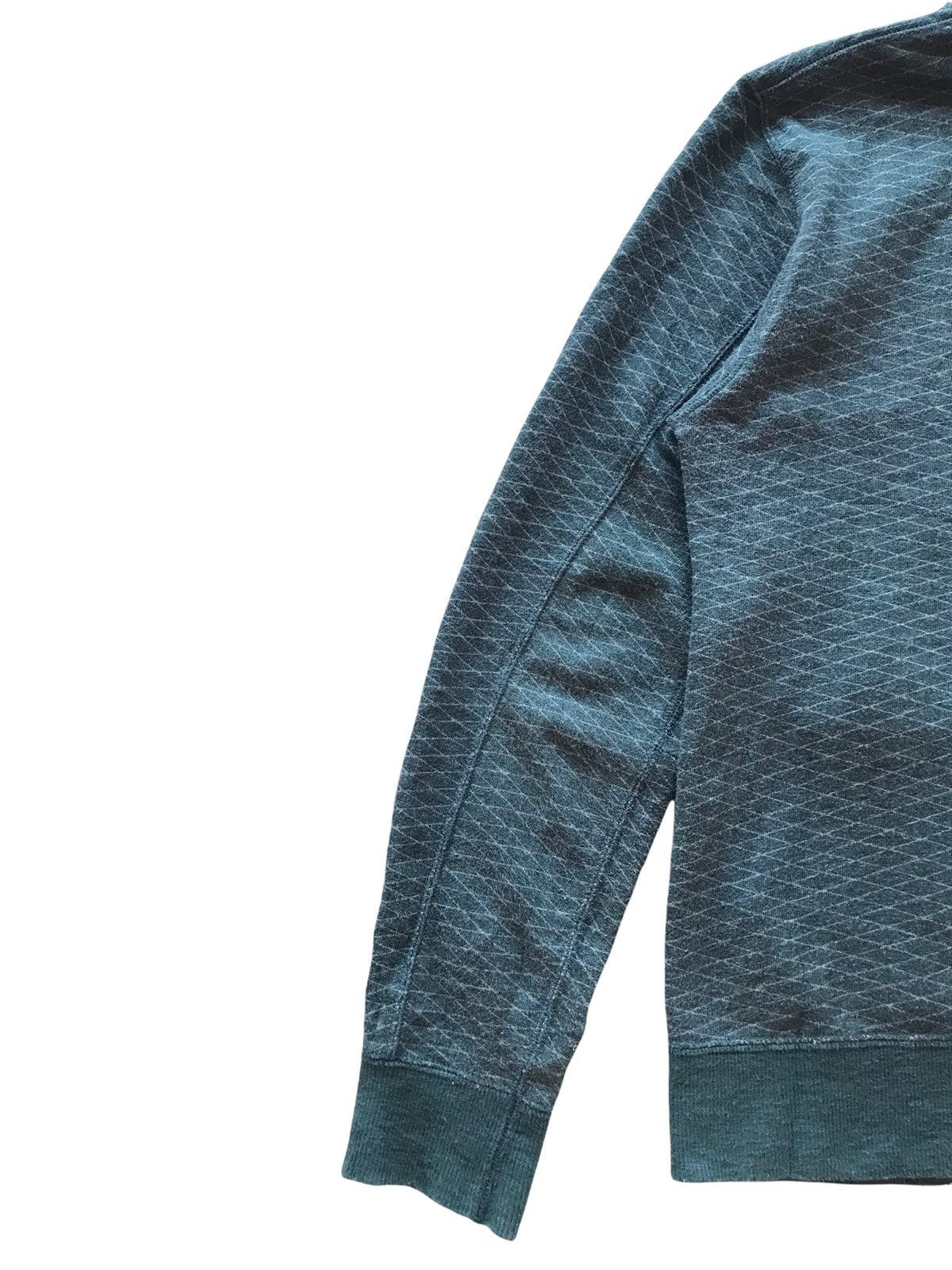 Undercover × Uniqlo Undercover X Uniqlo Green Diamond Zip Up Sweatshirt Hoodie Size US S / EU 44-46 / 1 - 7 Thumbnail