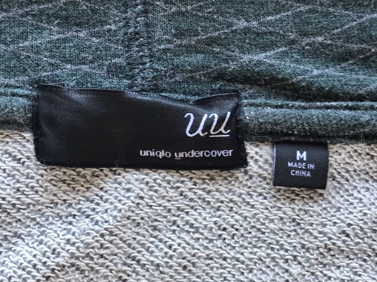 Undercover × Uniqlo Undercover X Uniqlo Green Diamond Zip Up Sweatshirt Hoodie Size US S / EU 44-46 / 1 - 11 Thumbnail