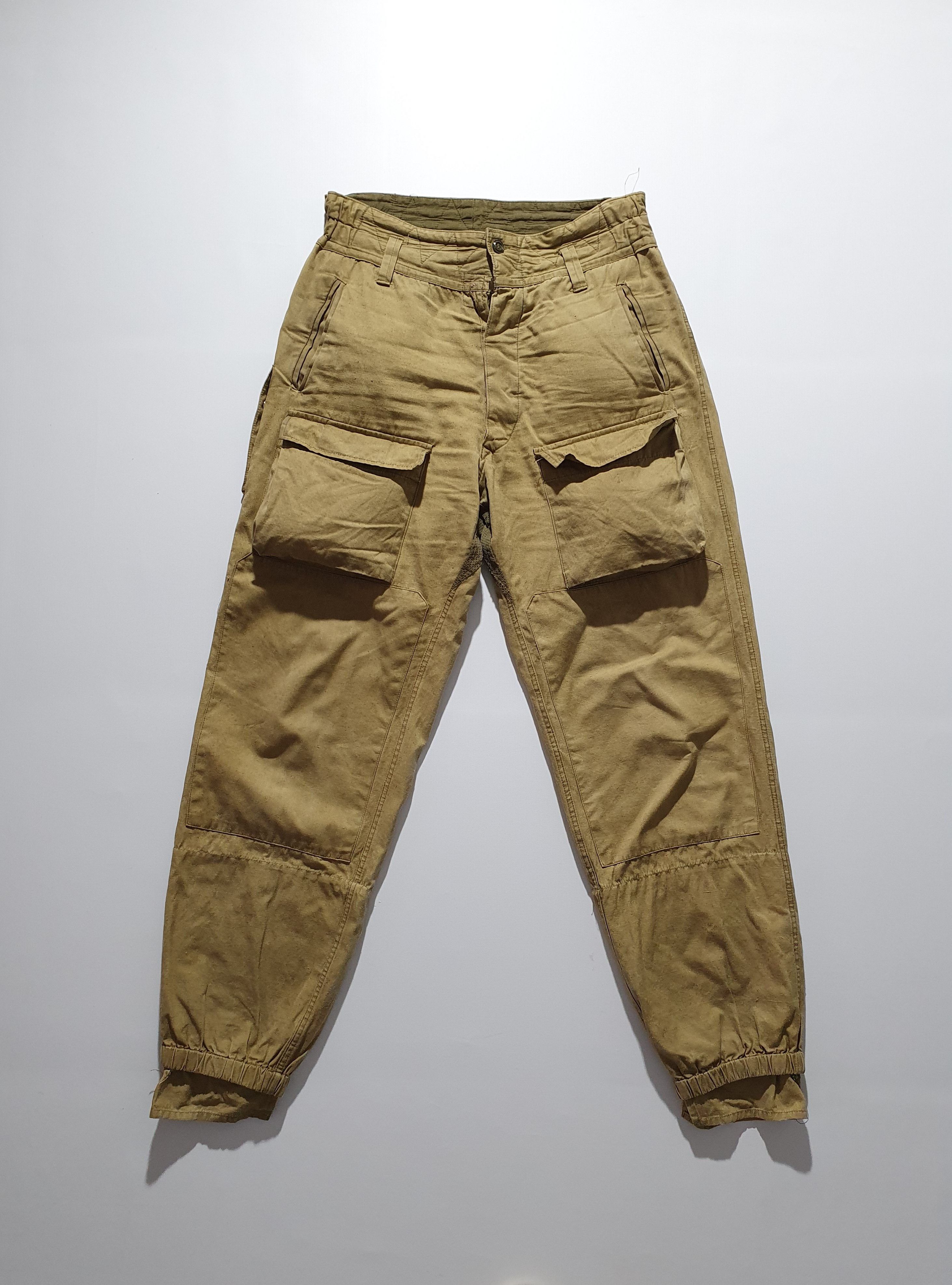 Vintage 70s Rare USSR Vintage Cargo Tactical Military Utility Pants Size US 32 / EU 48 - 24 Thumbnail