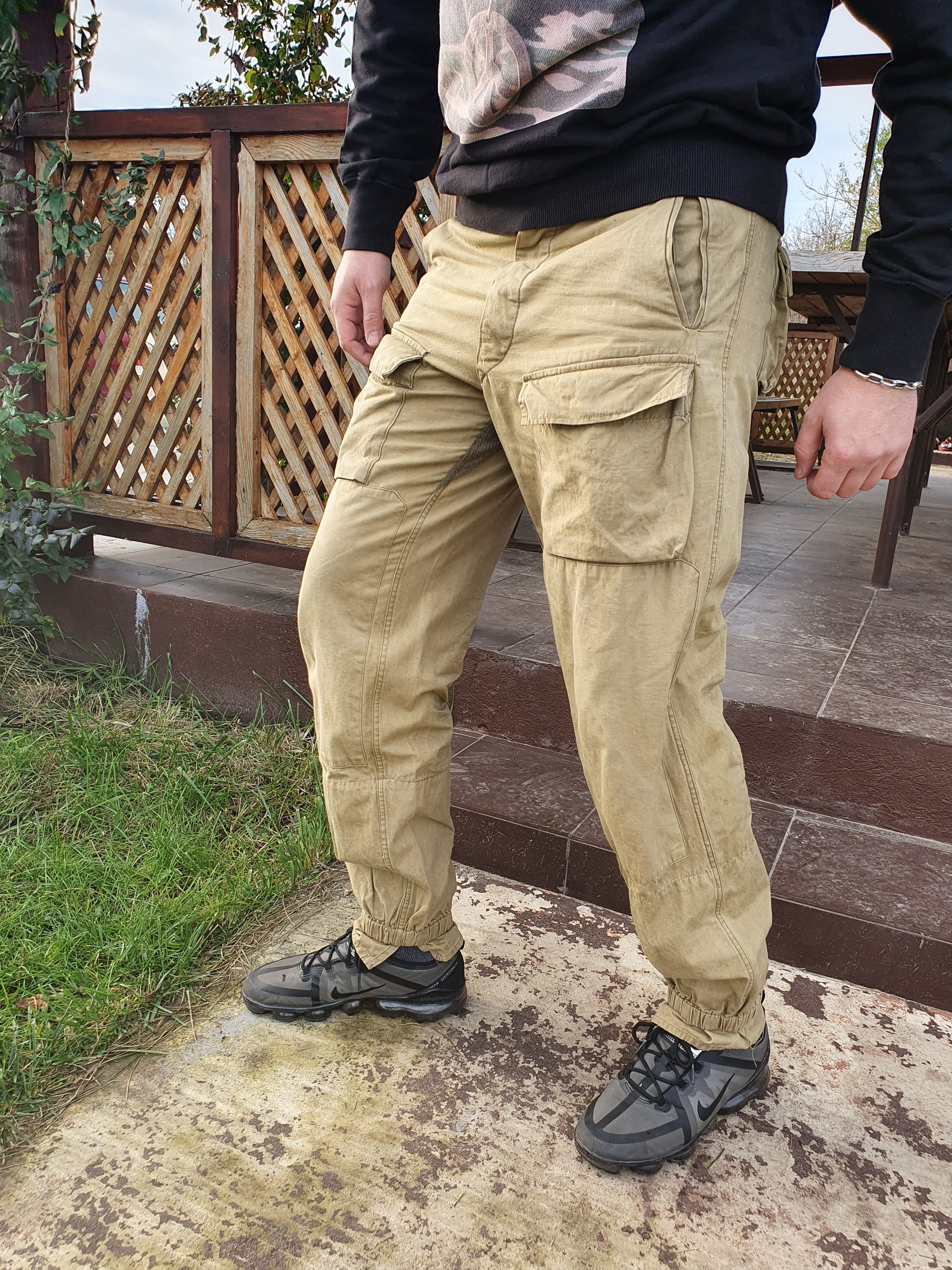 Vintage 70s Rare USSR Vintage Cargo Tactical Military Utility Pants Size US 32 / EU 48 - 19 Thumbnail