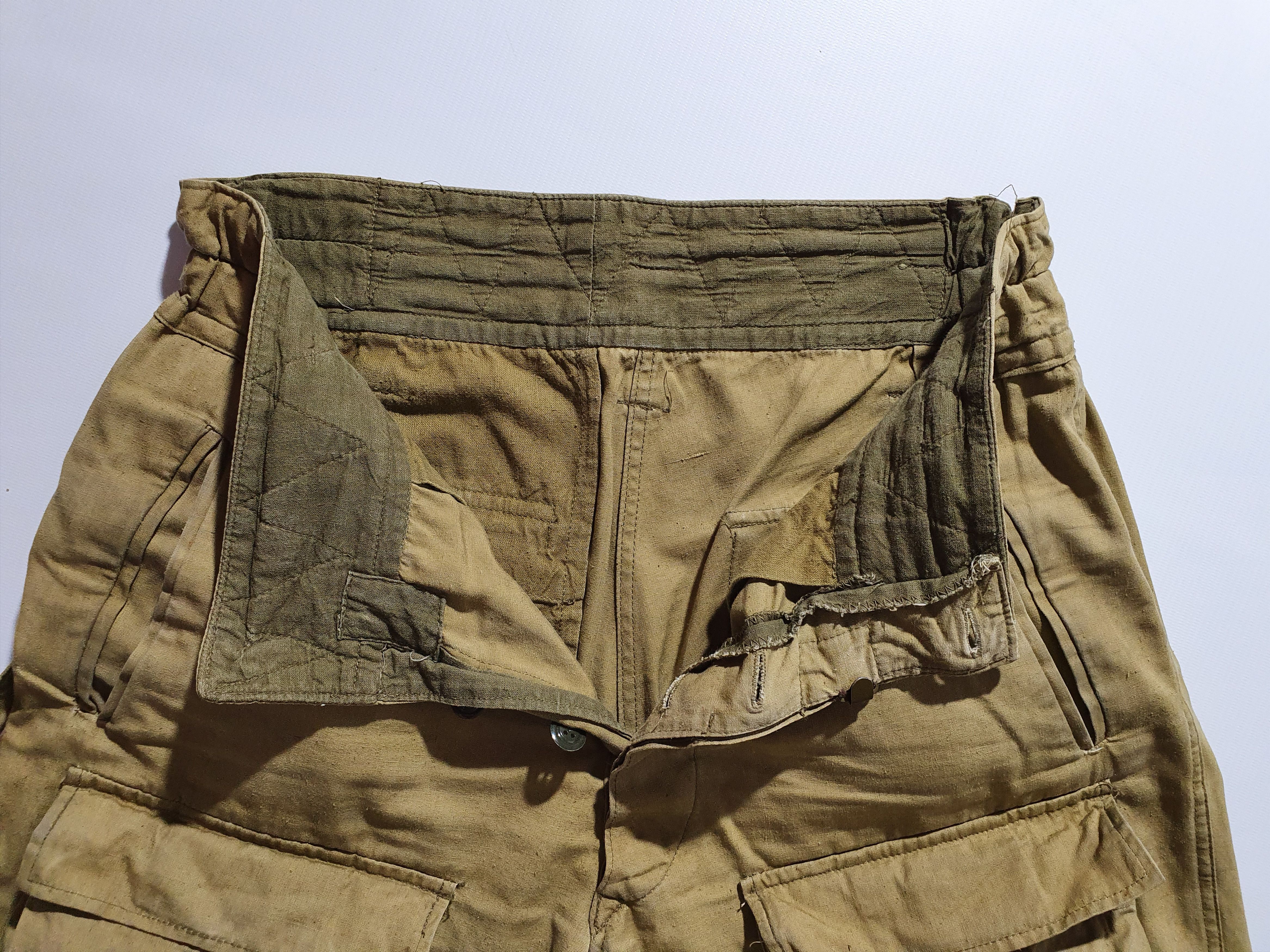 Vintage 70s Rare USSR Vintage Cargo Tactical Military Utility Pants Size US 32 / EU 48 - 21 Thumbnail