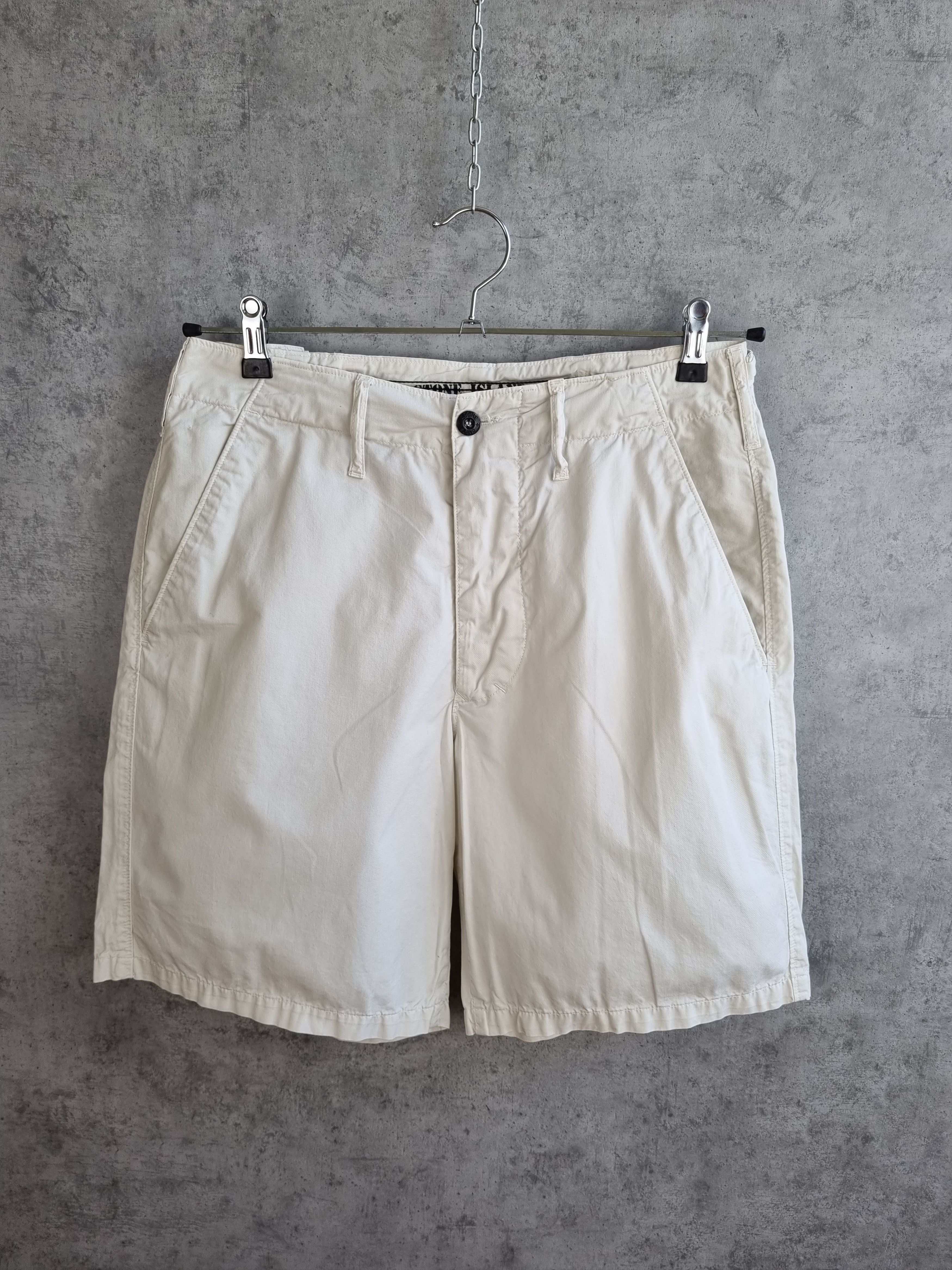Stone Island × Vintage Early 90s Achieve Stone Island Marina Yachting Shorts Size US 30 / EU 46 - 13 Thumbnail