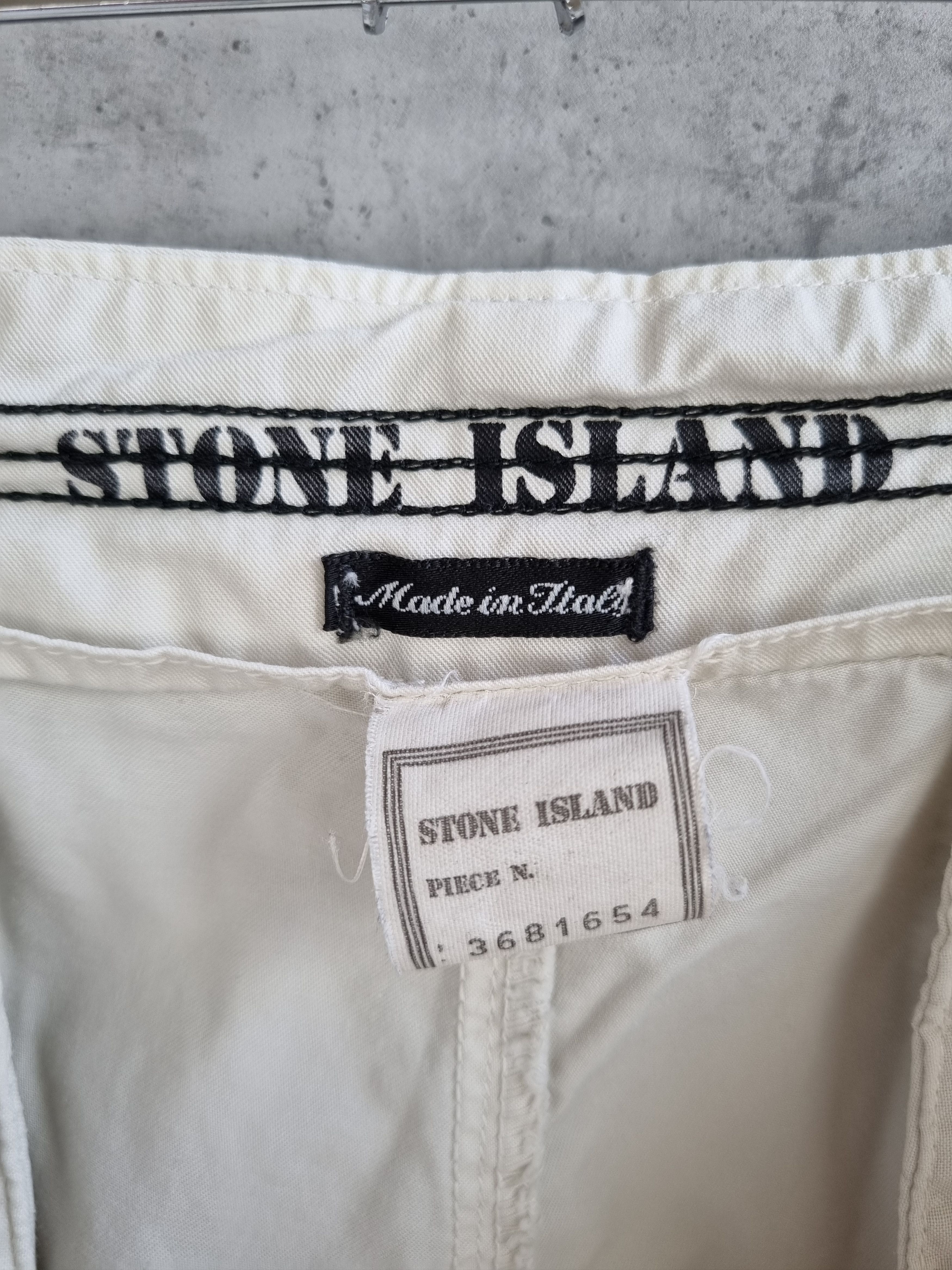 Stone Island × Vintage Early 90s Achieve Stone Island Marina Yachting Shorts Size US 30 / EU 46 - 2 Thumbnail
