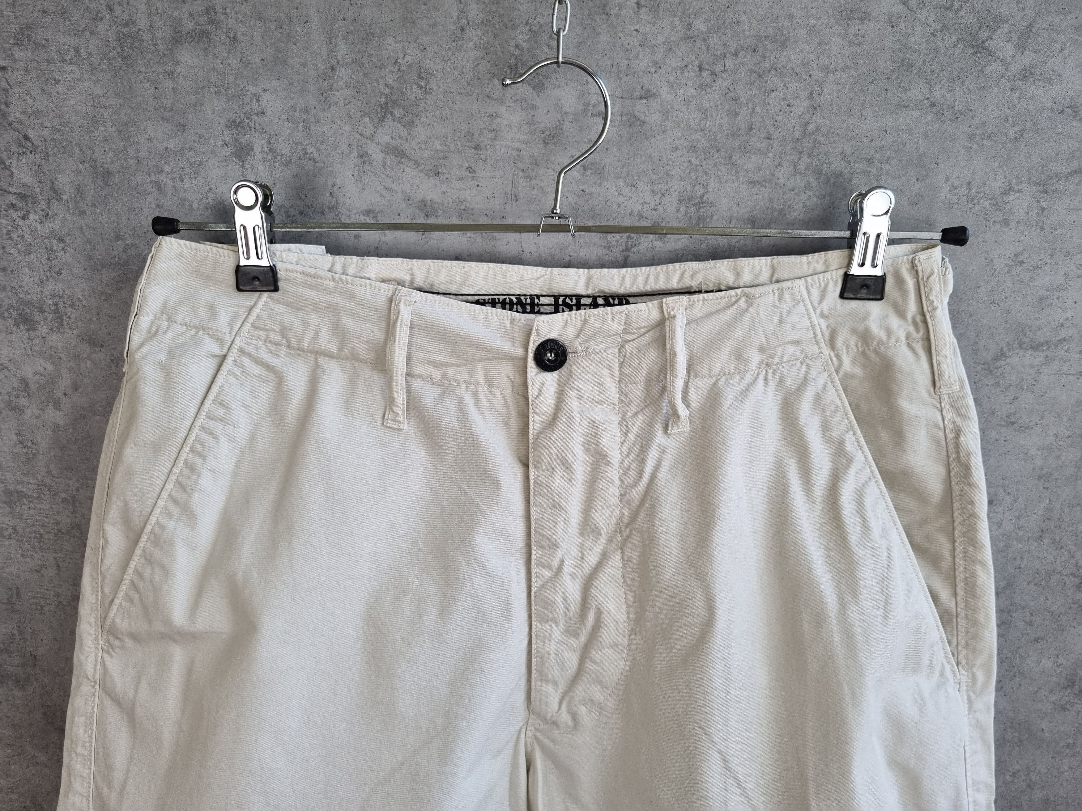 Stone Island × Vintage Early 90s Achieve Stone Island Marina Yachting Shorts Size US 30 / EU 46 - 12 Thumbnail