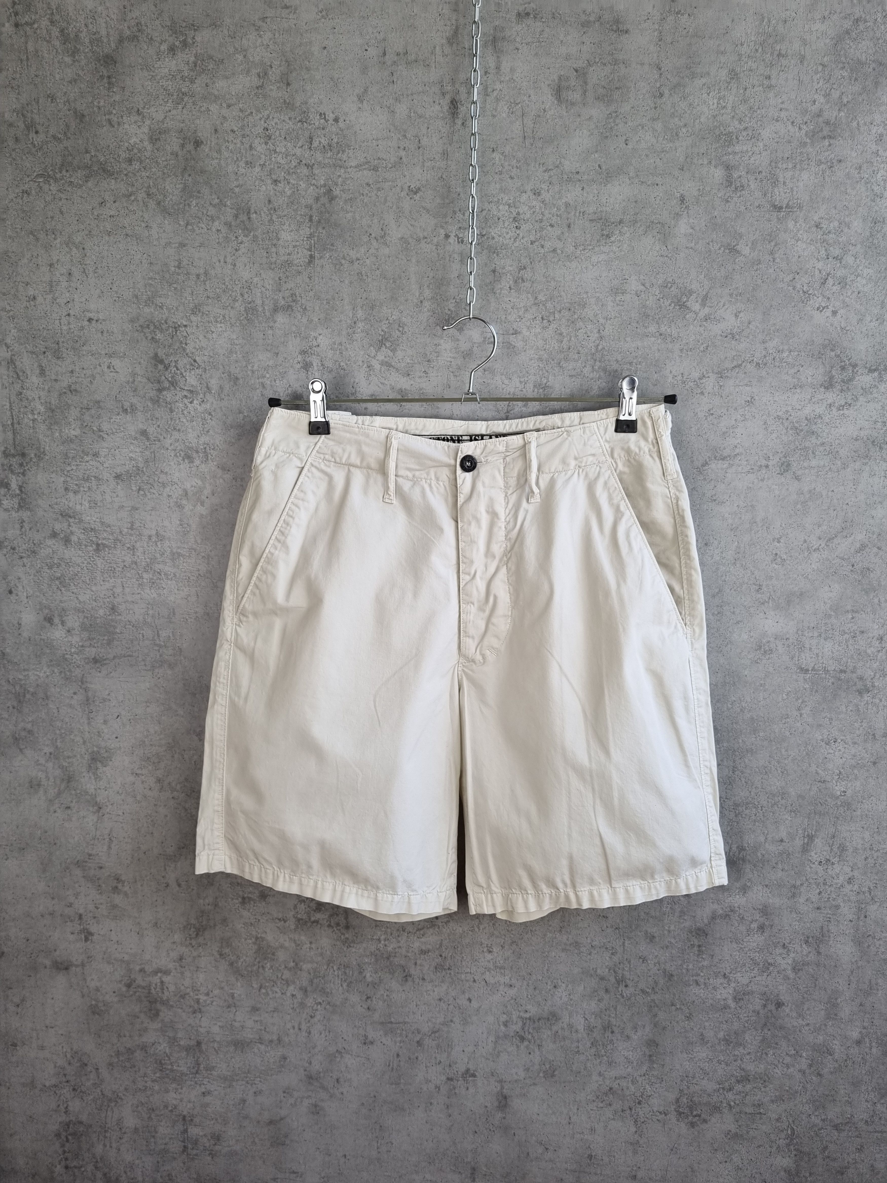 Stone Island × Vintage Early 90s Achieve Stone Island Marina Yachting Shorts Size US 30 / EU 46 - 3 Thumbnail