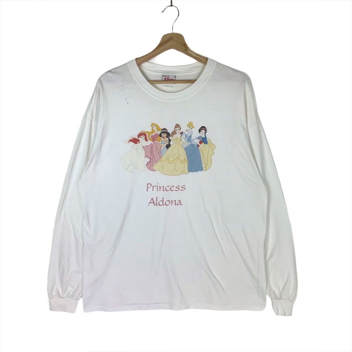 Cartoon Network × Disney × Vintage Vintage 90s Princess Aldona & Snow White Long Sleeve Shirt Size US XL / EU 56 / 4 - 1 Thumbnail