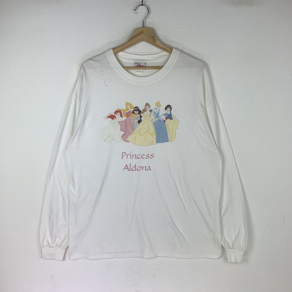 Cartoon Network × Disney × Vintage Vintage 90s Princess Aldona & Snow White Long Sleeve Shirt Size US XL / EU 56 / 4 - 2 Thumbnail