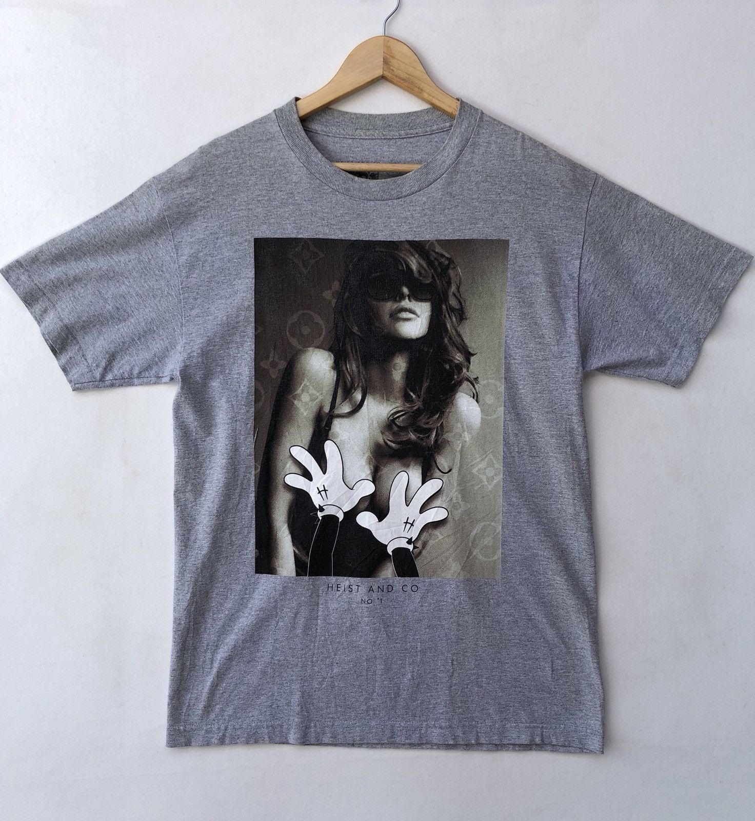 Japanese Brand × Vintage HEIST AND CO SEXY GIRL PRINTED TSHIRT Size US M / EU 48-50 / 2 - 2 Thumbnail
