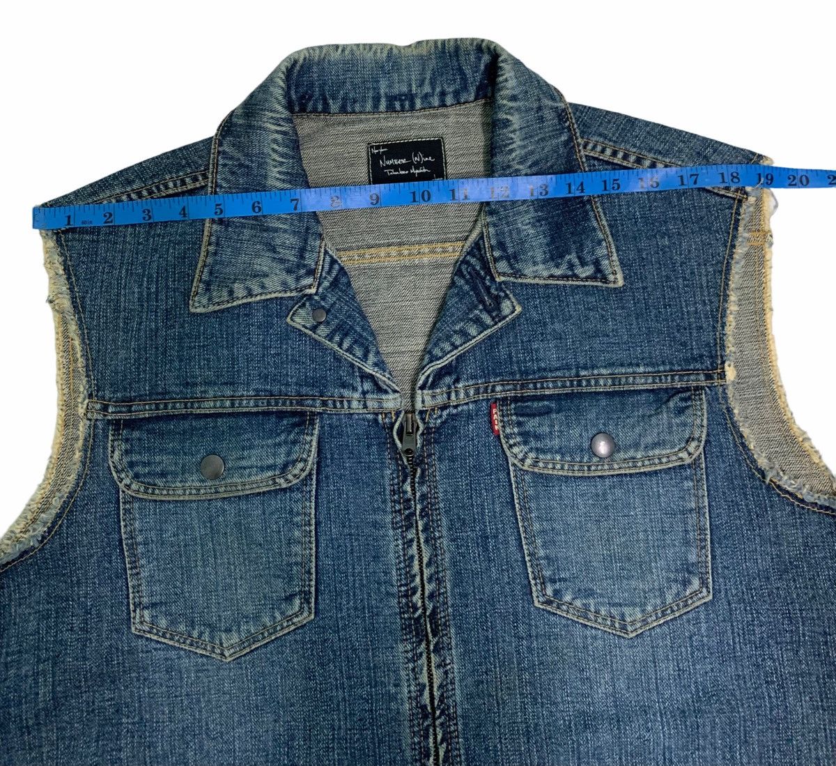 Number (N)ine Vintage Number Nine Denim jacket Size US M / EU 48-50 / 2 - 14 Thumbnail