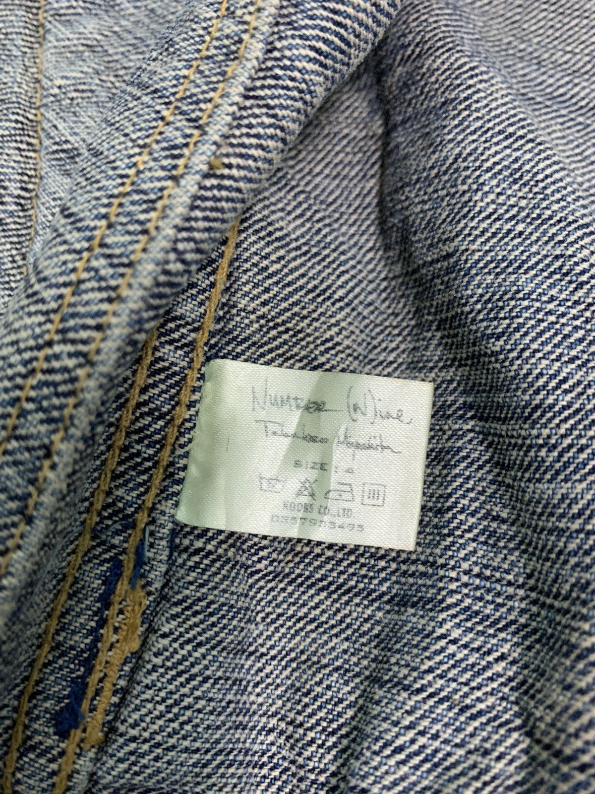 Number (N)ine Vintage Number Nine Denim jacket Size US M / EU 48-50 / 2 - 16 Thumbnail