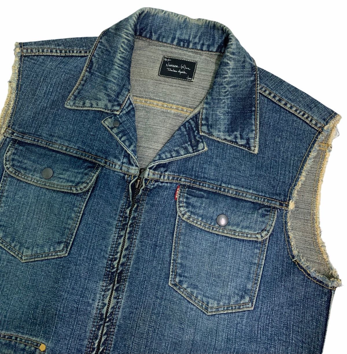 Number (N)ine Vintage Number Nine Denim jacket Size US M / EU 48-50 / 2 - 5 Thumbnail