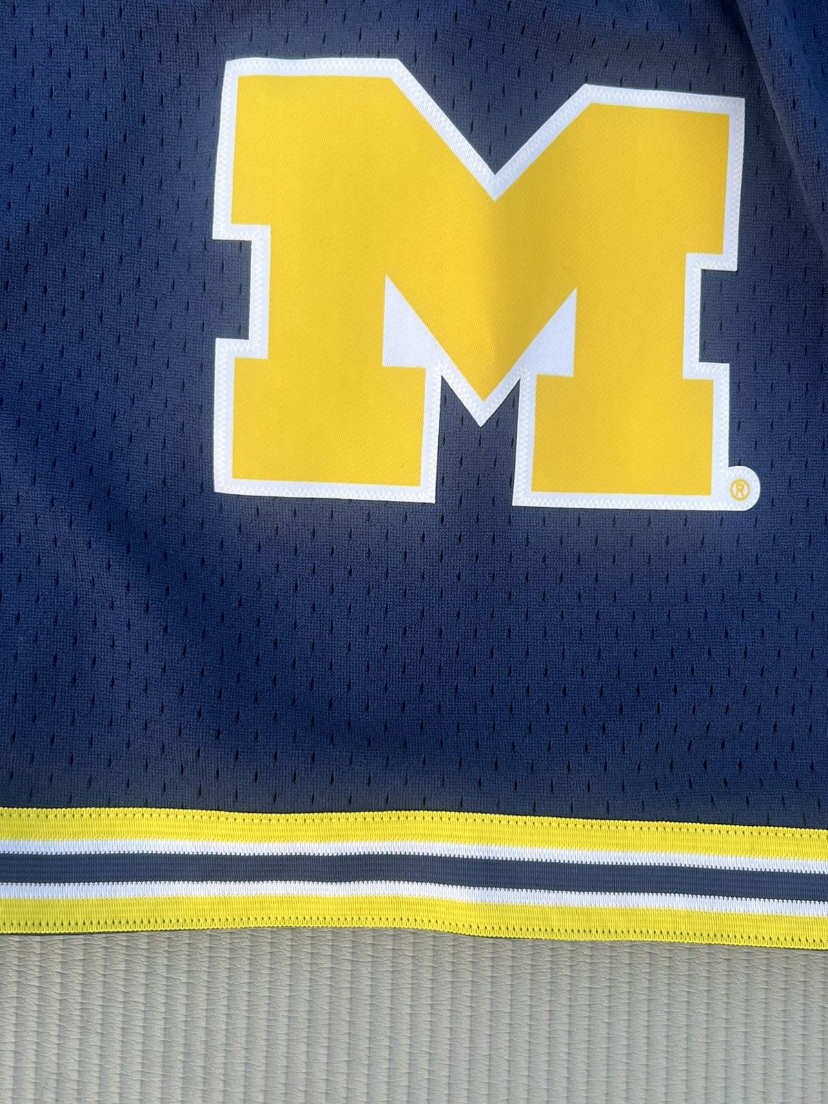 Mitchell & Ness College Vault Michigan Wolverines Medium Size US 30 / EU 46 - 6 Thumbnail