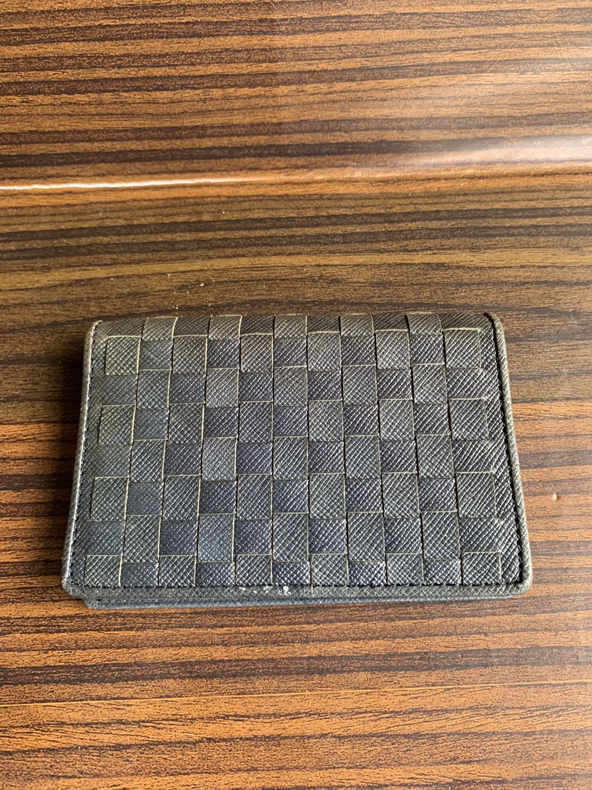 Vintage Samantha kingz Leather Card Holder small Wallet Bottega styl Size ONE SIZE - 4 Thumbnail