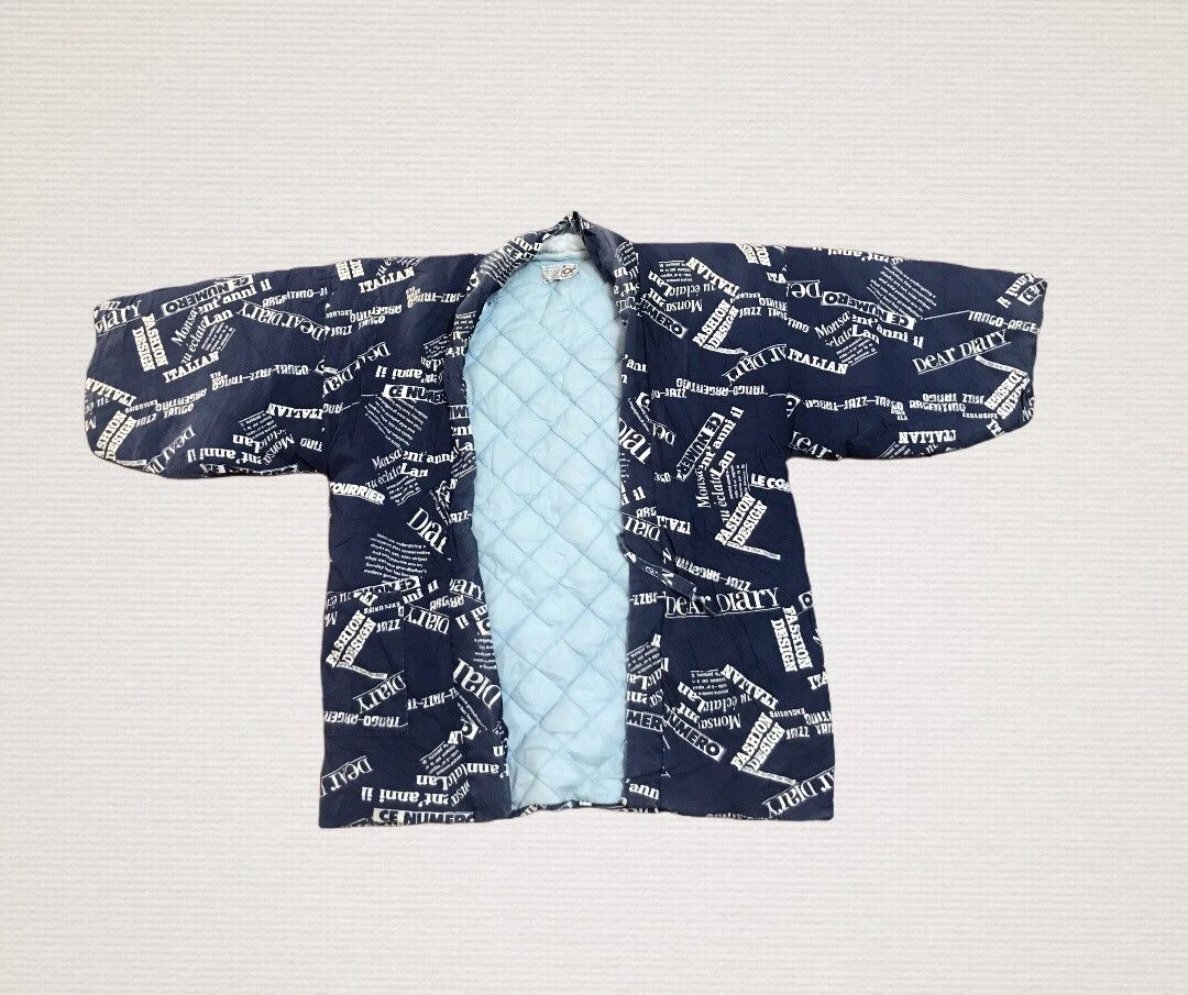 Japanese Brand Kimono western denim jacket printed Size US M / EU 48-50 / 2 - 8 Thumbnail