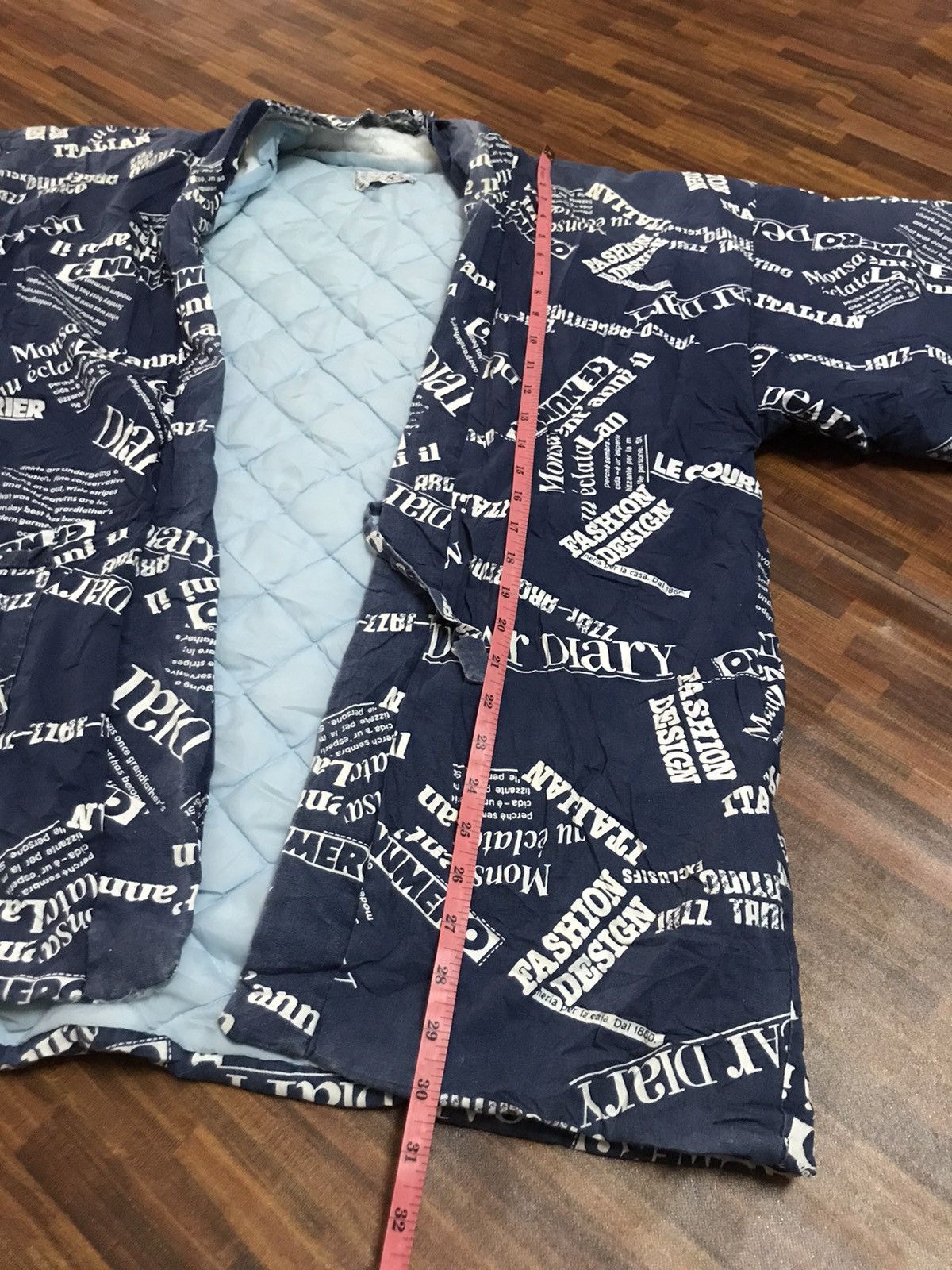 Japanese Brand Kimono western denim jacket printed Size US M / EU 48-50 / 2 - 10 Thumbnail