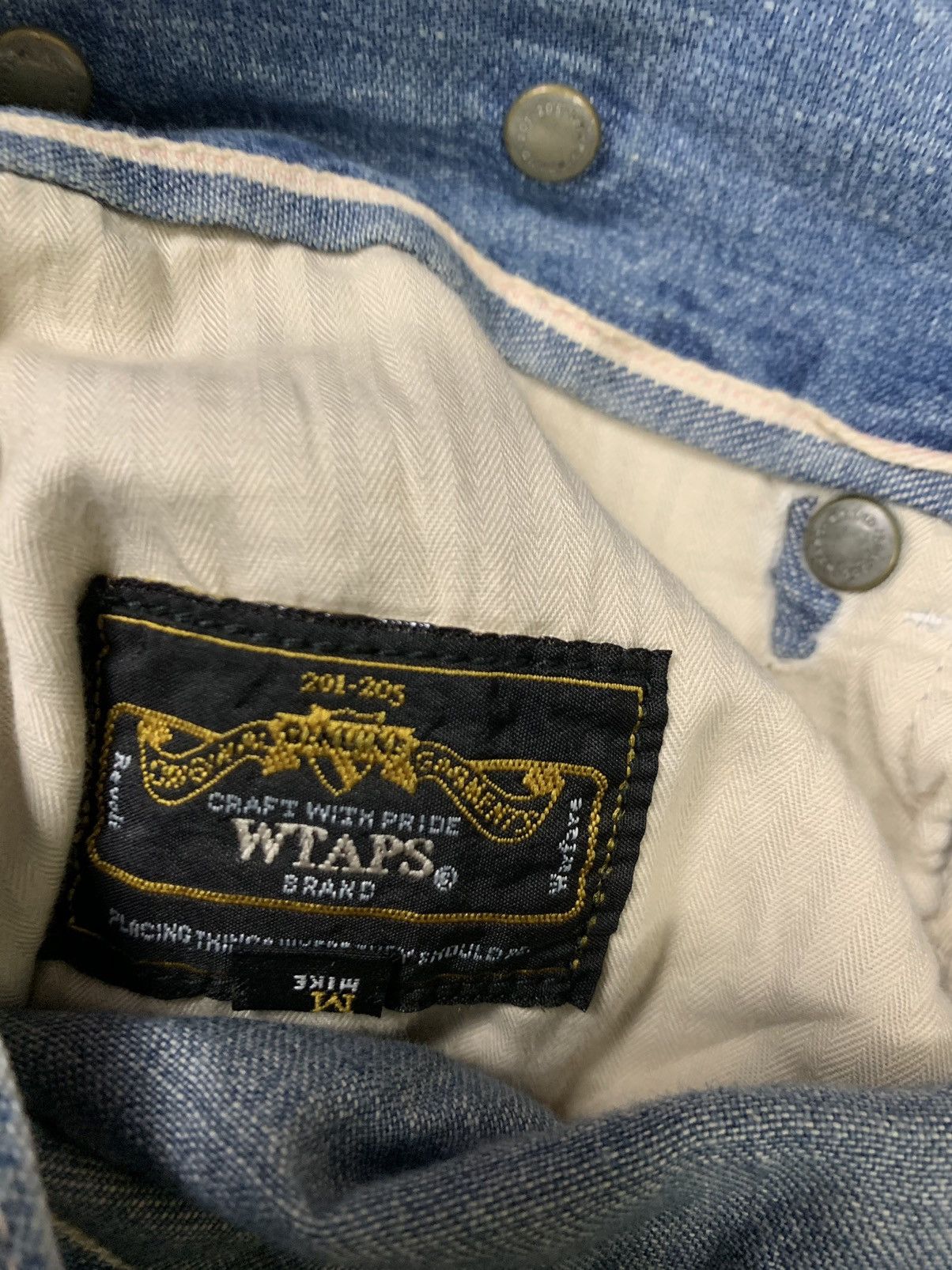 Wtaps Wtaps Denim Trousers Size US 34 / EU 50 - 9 Thumbnail