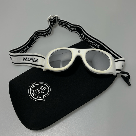 Unisex Sunglasses Moncler ML0051-21C White