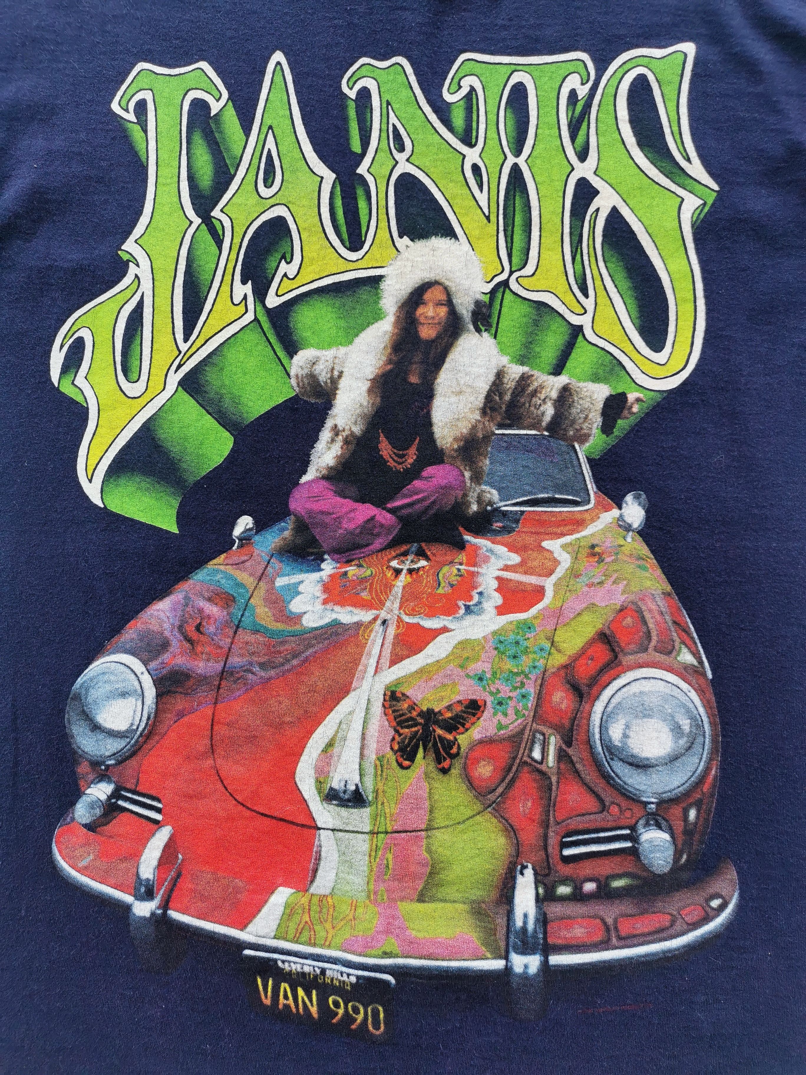 Band Tees 1995 Janis Joplin Porsche Vintage Tshirt psychedelic Size US L / EU 52-54 / 3 - 3 Thumbnail