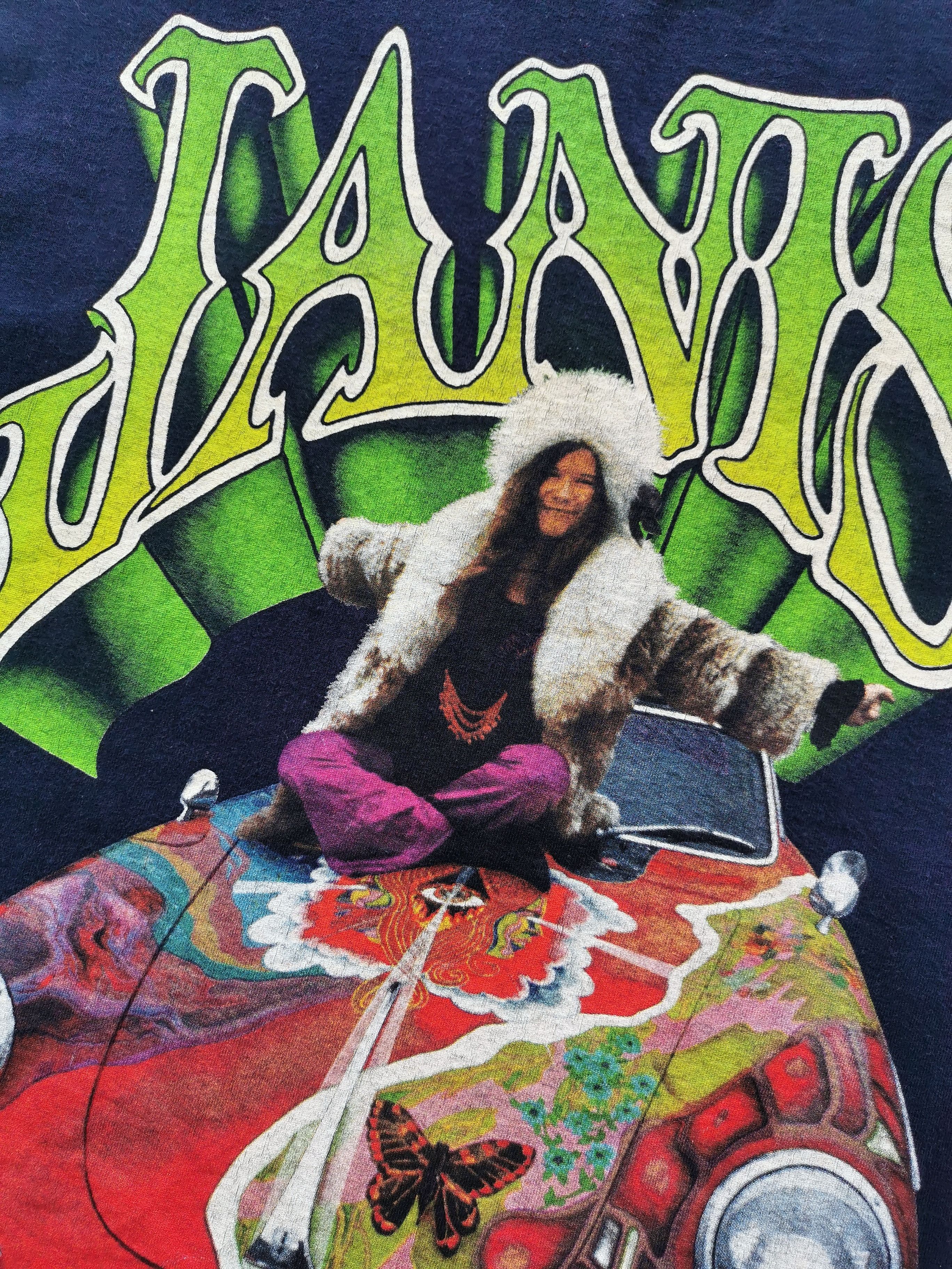 Band Tees 1995 Janis Joplin Porsche Vintage Tshirt psychedelic Size US L / EU 52-54 / 3 - 5 Thumbnail