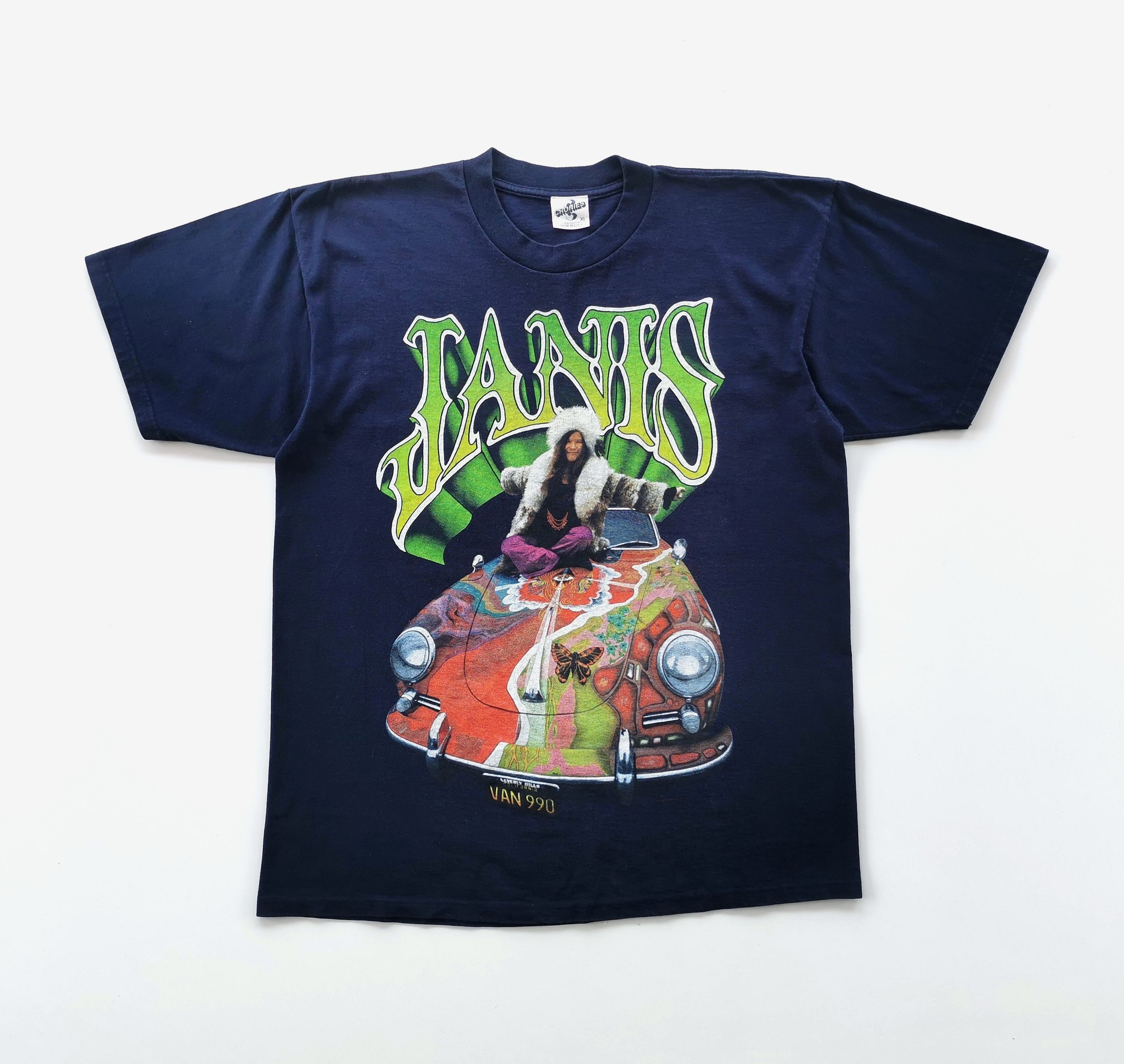 Band Tees 1995 Janis Joplin Porsche Vintage Tshirt psychedelic Size US L / EU 52-54 / 3 - 1 Thumbnail