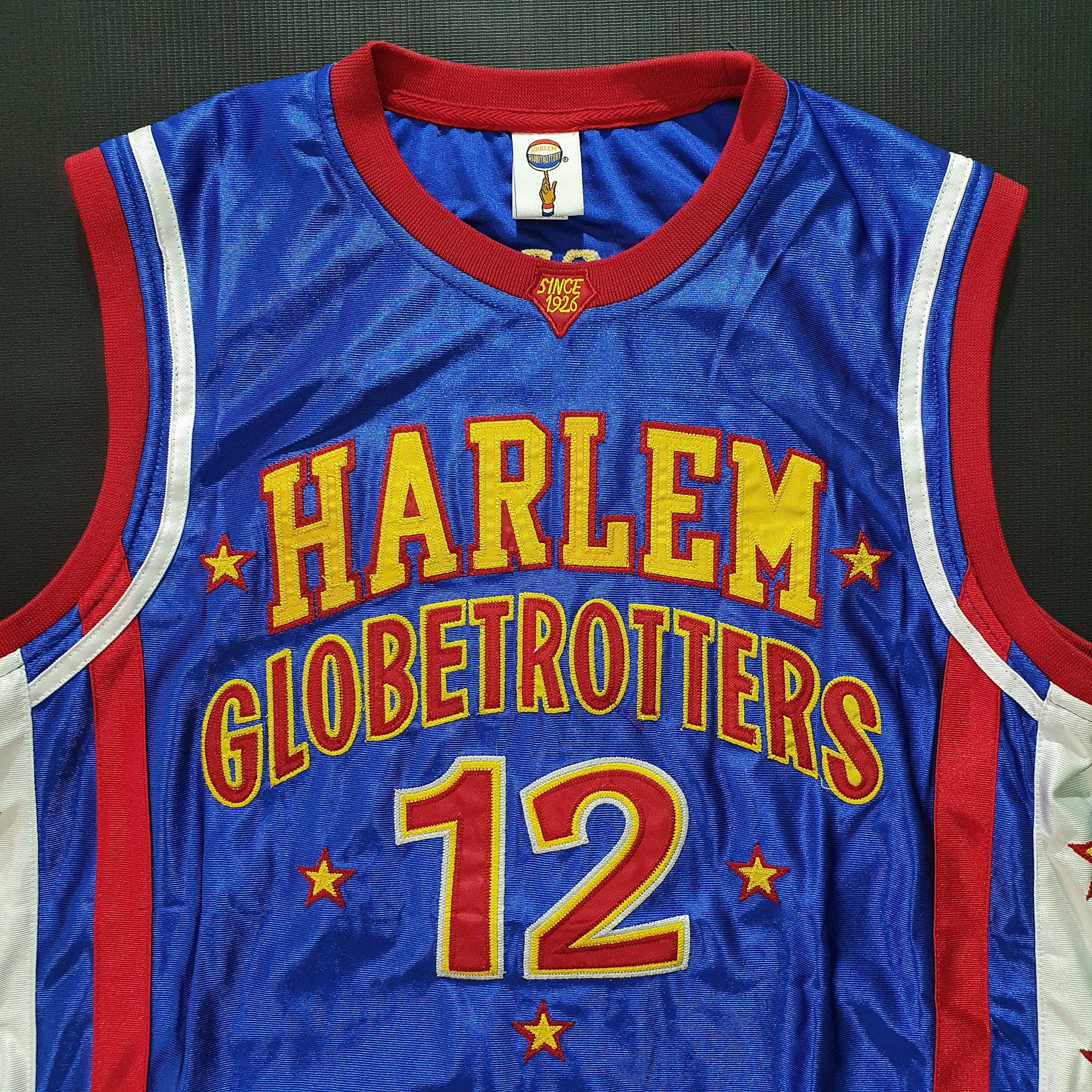 NBA × Vintage Rare Harlem Globetrotter Authentic Merchandise Tee Size US M / EU 48-50 / 2 - 3 Thumbnail