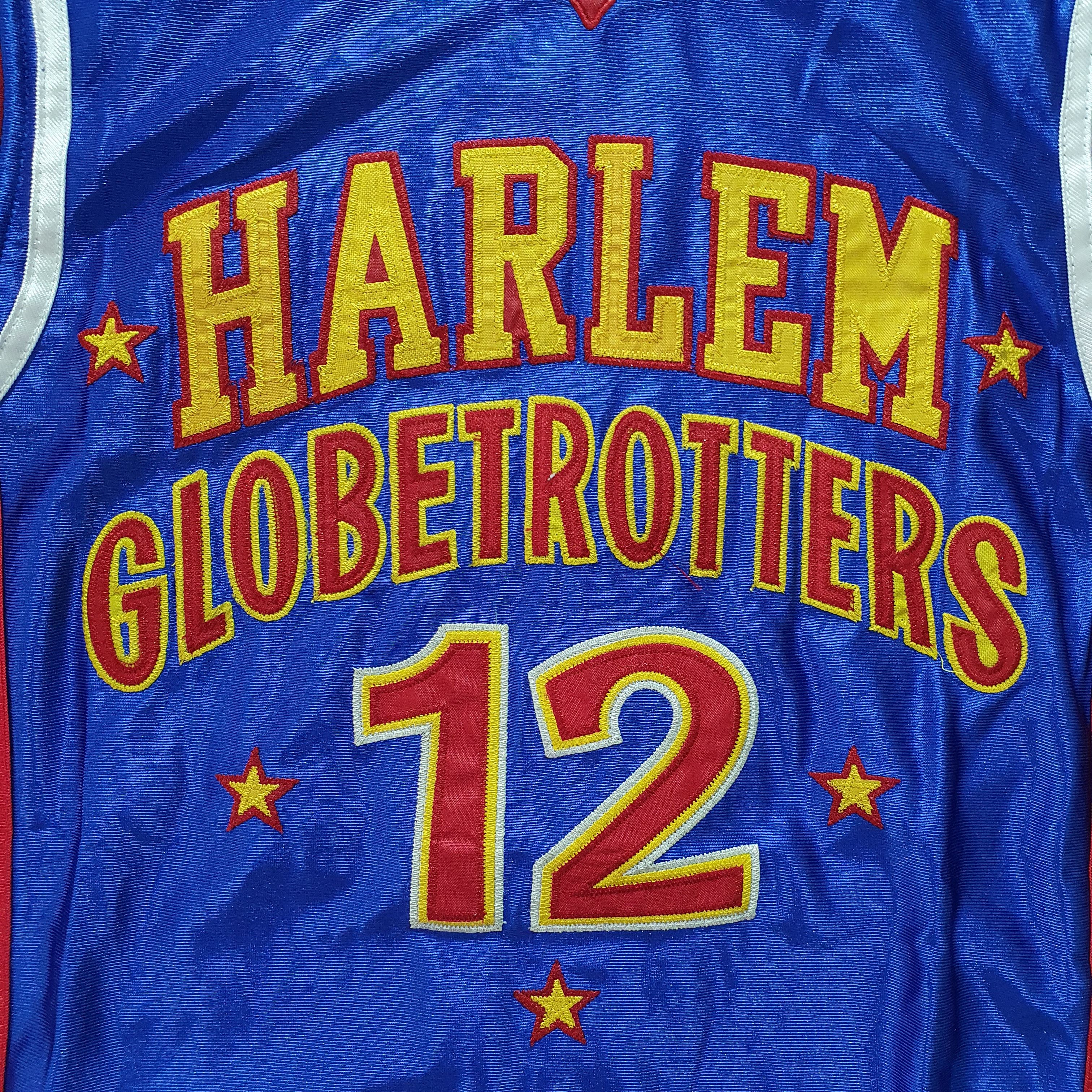 NBA × Vintage Rare Harlem Globetrotter Authentic Merchandise Tee Size US M / EU 48-50 / 2 - 4 Thumbnail