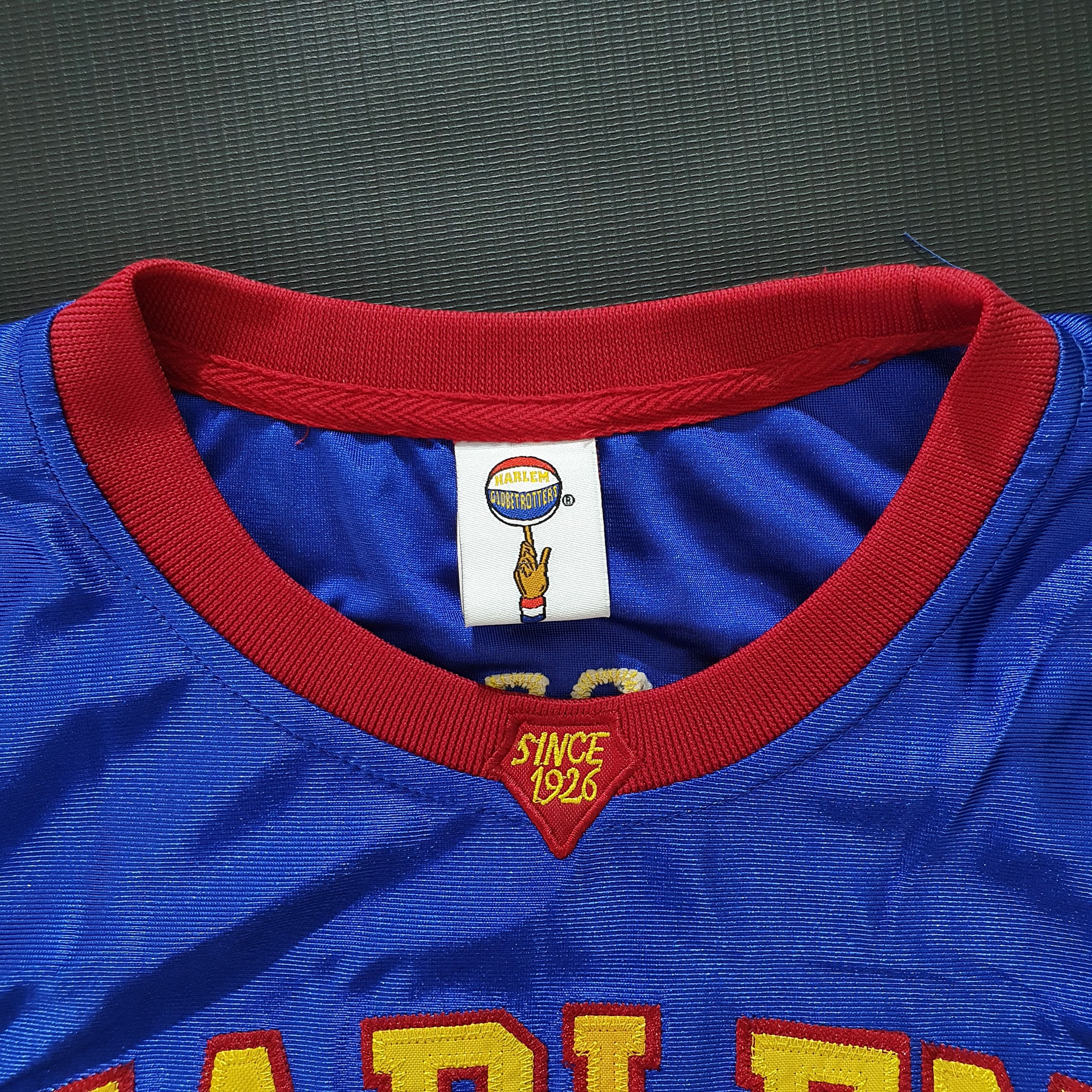 NBA × Vintage Rare Harlem Globetrotter Authentic Merchandise Tee Size US M / EU 48-50 / 2 - 7 Thumbnail