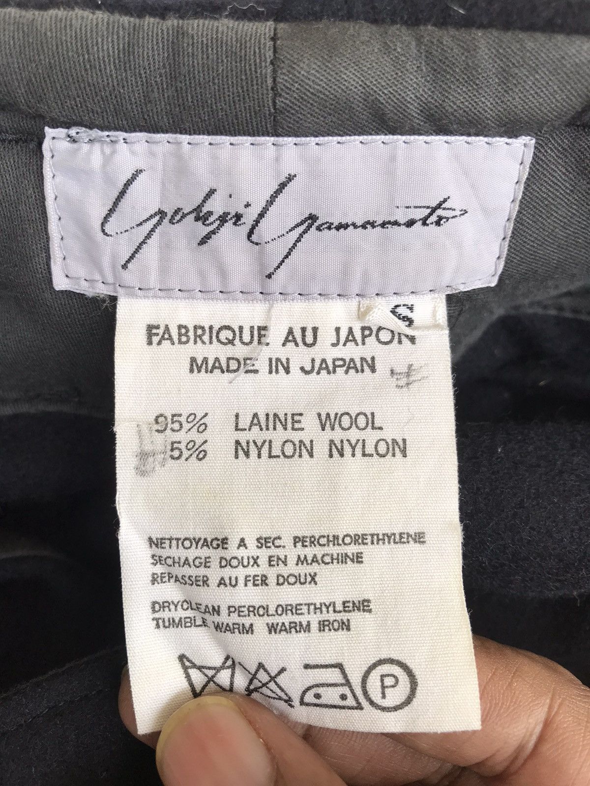 Yohji Yamamoto 💥Avant-Garde Yohji Yamamoto Signature Wool Pant Size 24" / US 00 / IT 34 - 5 Thumbnail