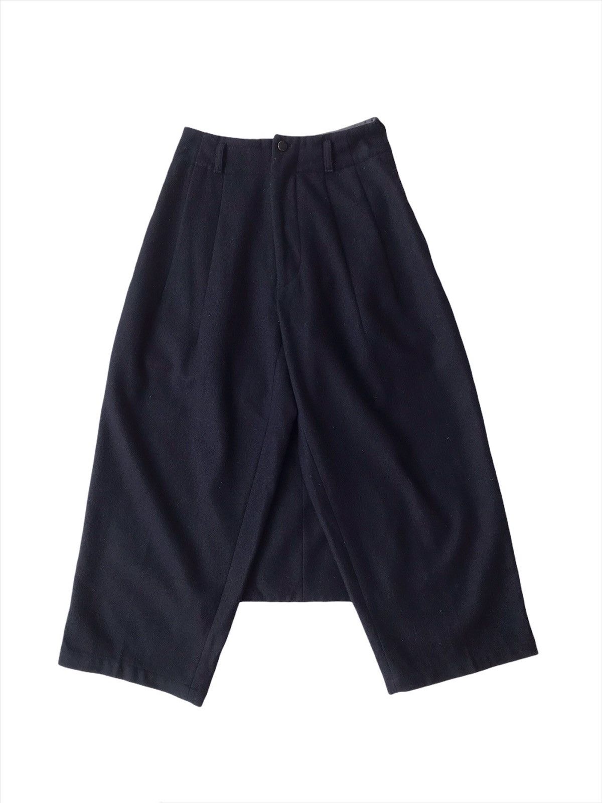 Yohji Yamamoto 🔥Vintage Yohji Yamamoto Signature Wool Pant Size 24" / US 00 / IT 34 - 3 Thumbnail