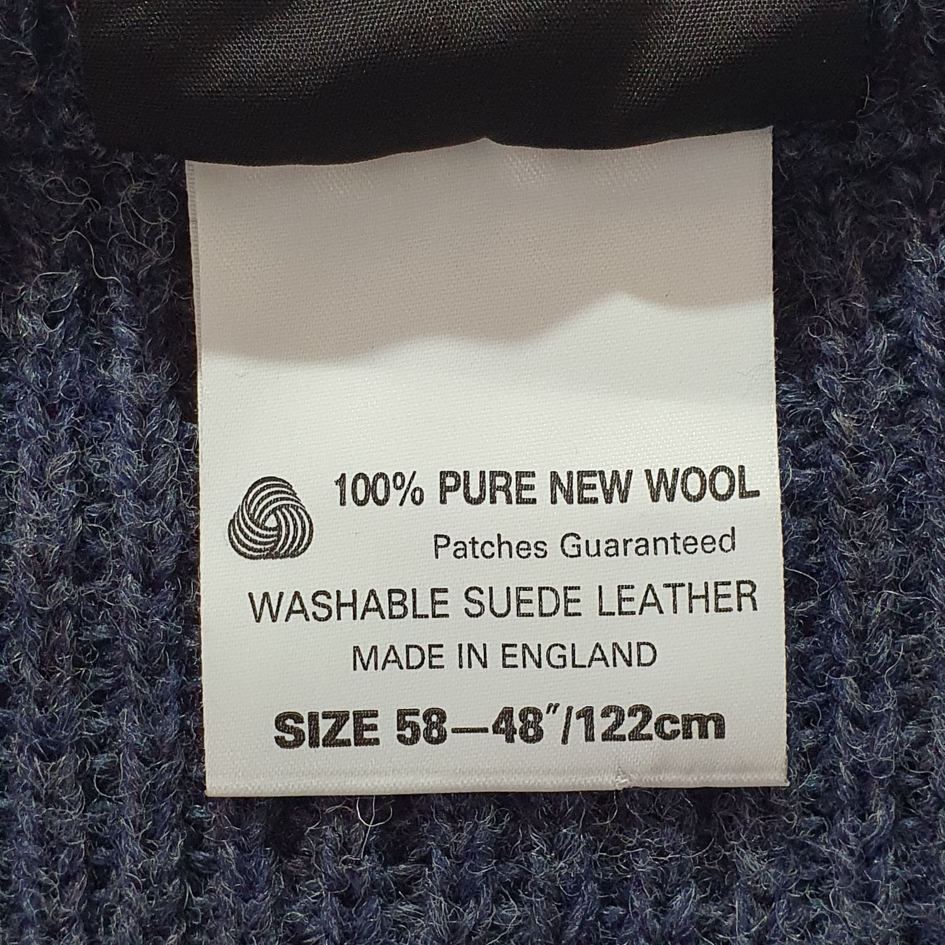 Barbour × Vintage Rare Barbour Waxed Knitted Sweater Fisherman Size US L / EU 52-54 / 3 - 10 Thumbnail