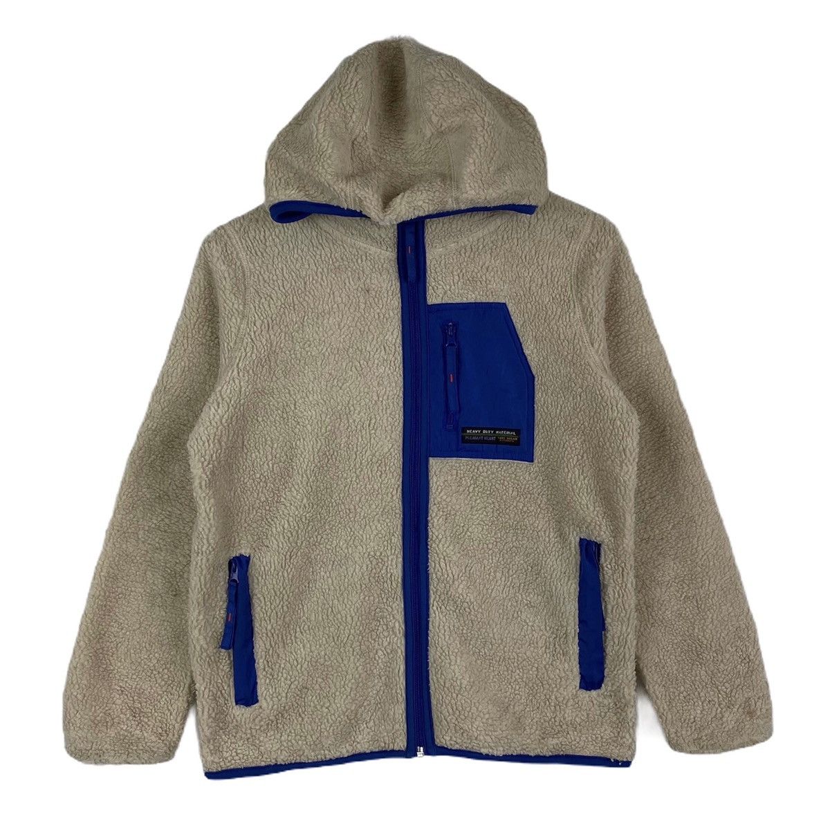 Japanese Brand × Vintage Vintage CUBE SUGAR Japanese Brand Fleece Hoodie Sweater Size US S / EU 44-46 / 1 - 1 Thumbnail