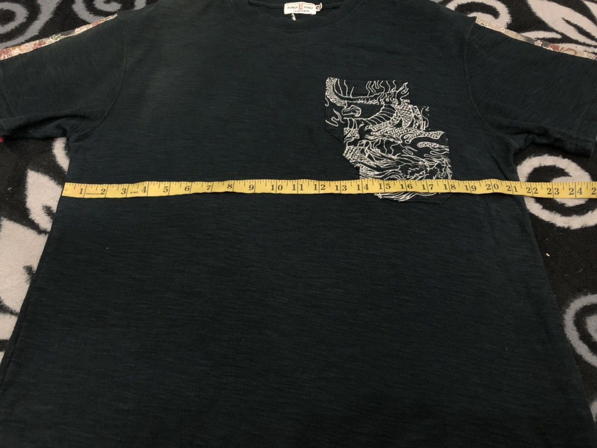 Japanese Brand Sukajan Dragon Embroidered T-Shirt Size US XL / EU 56 / 4 - 9 Thumbnail