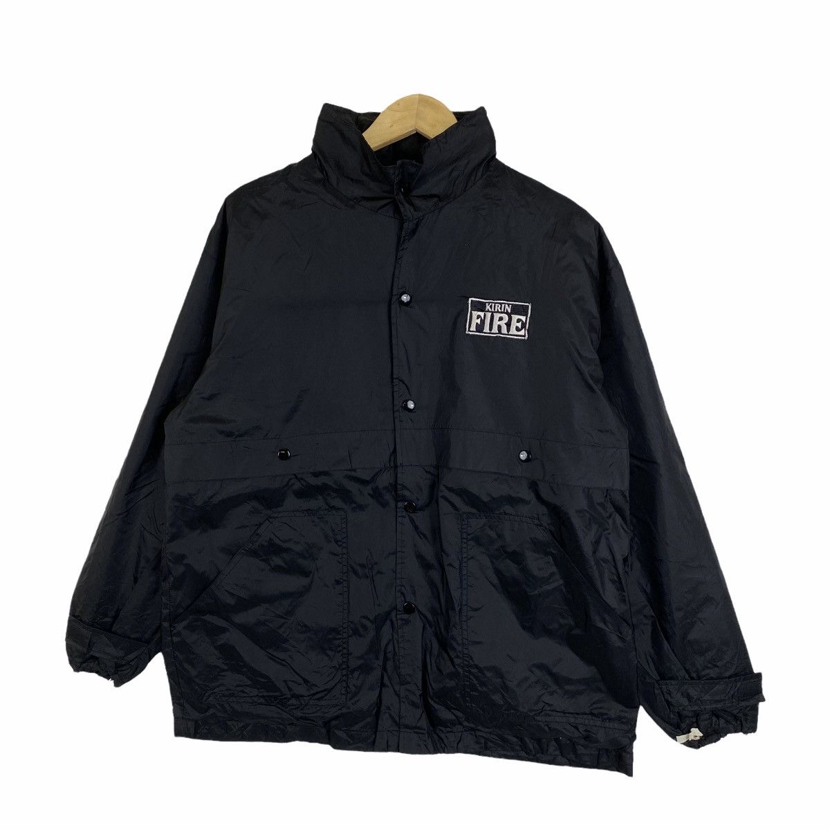 Japanese Brand × Vintage Vintage KIRIN FIRE Japanese Brand Big Logo Light Jacket Size US L / EU 52-54 / 3 - 4 Thumbnail