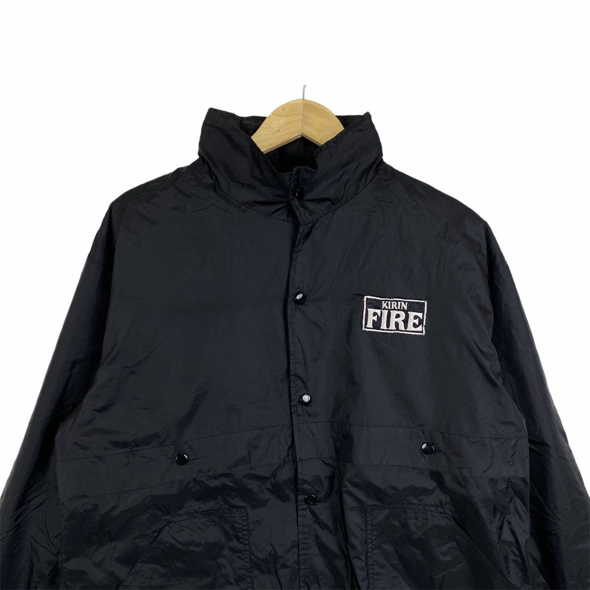 Japanese Brand × Vintage Vintage KIRIN FIRE Japanese Brand Big Logo Light Jacket Size US L / EU 52-54 / 3 - 5 Thumbnail