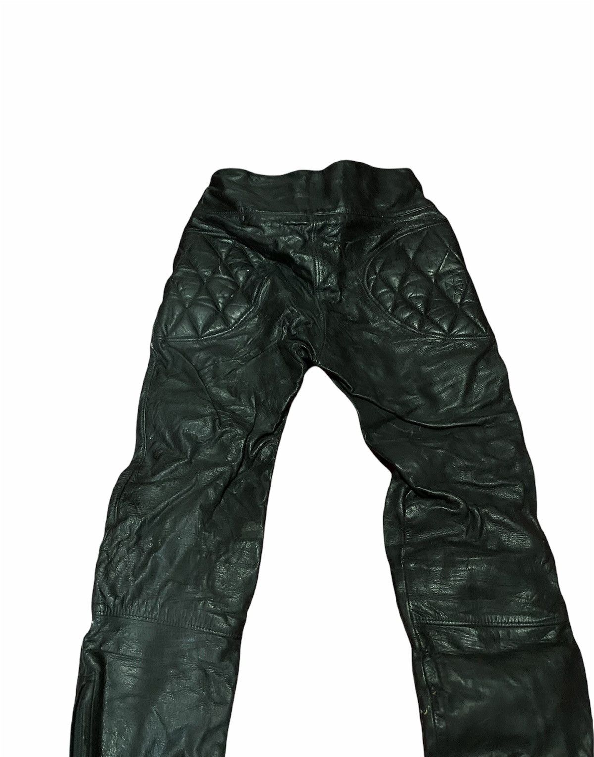Leather 🔥DHL SHIPPPING🔥FULL LEATHER VINTAGE PANTS ORDER MADE Size US 30 / EU 46 - 6 Thumbnail