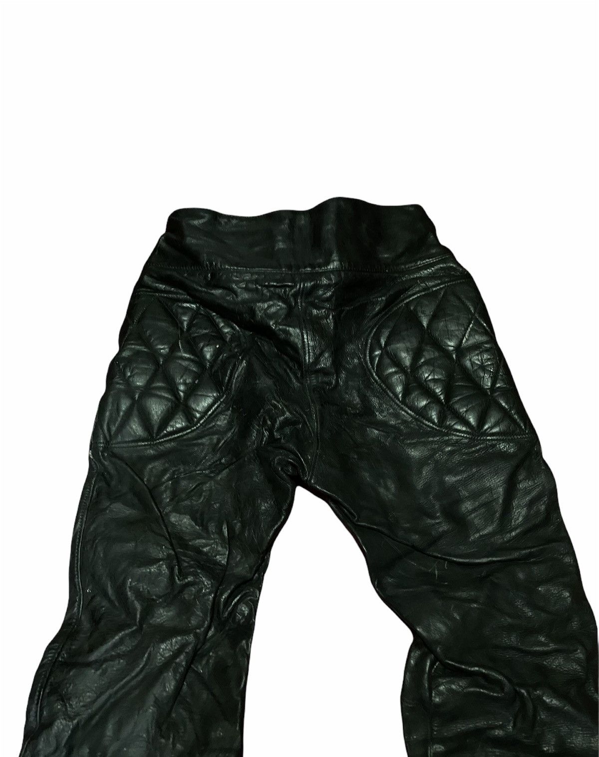 Leather 🔥DHL SHIPPPING🔥FULL LEATHER VINTAGE PANTS ORDER MADE Size US 30 / EU 46 - 8 Thumbnail