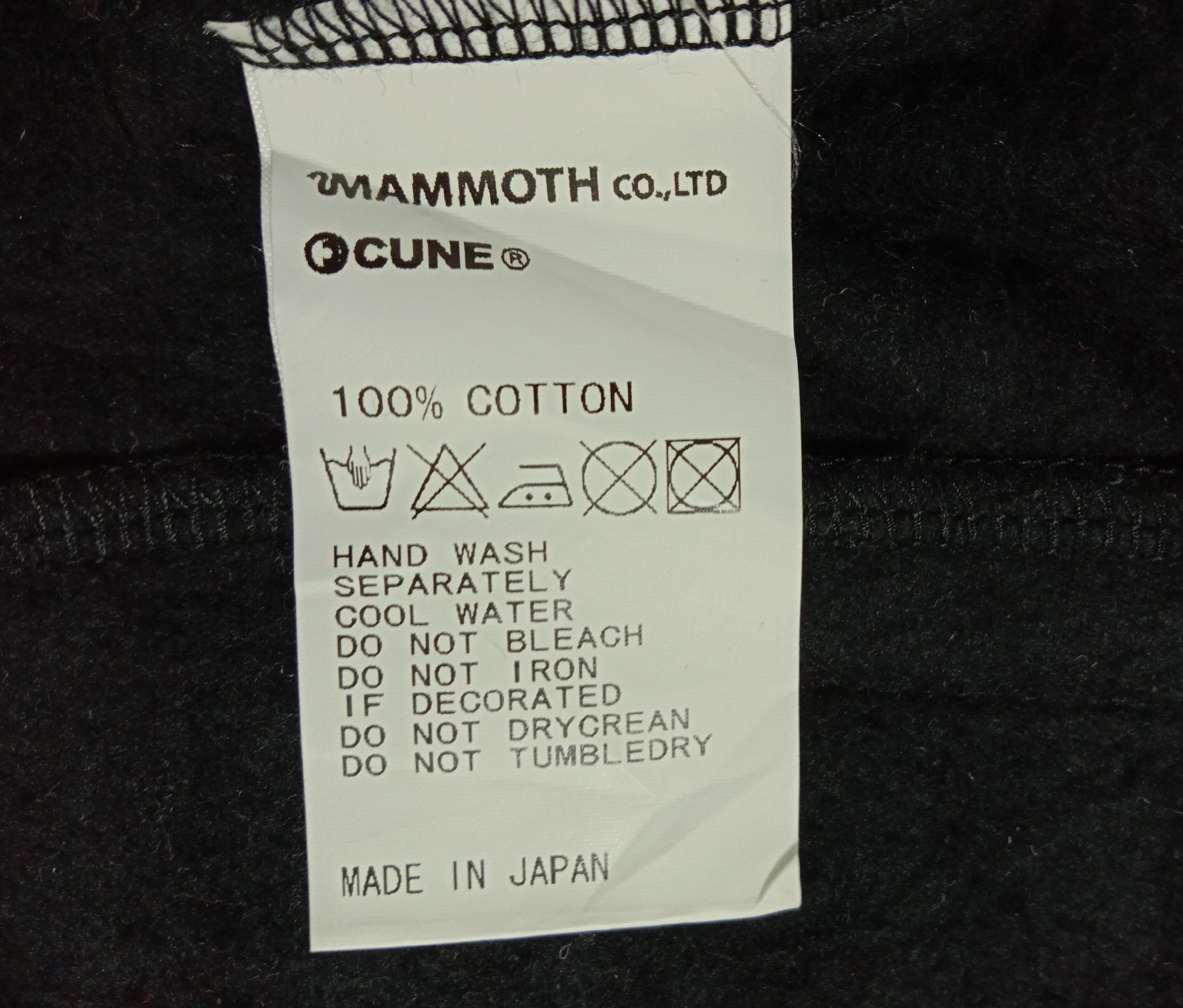 Japanese Brand CUNE Varsity Jacket Mammoth Big Logo Very Cool Size US M / EU 48-50 / 2 - 7 Thumbnail