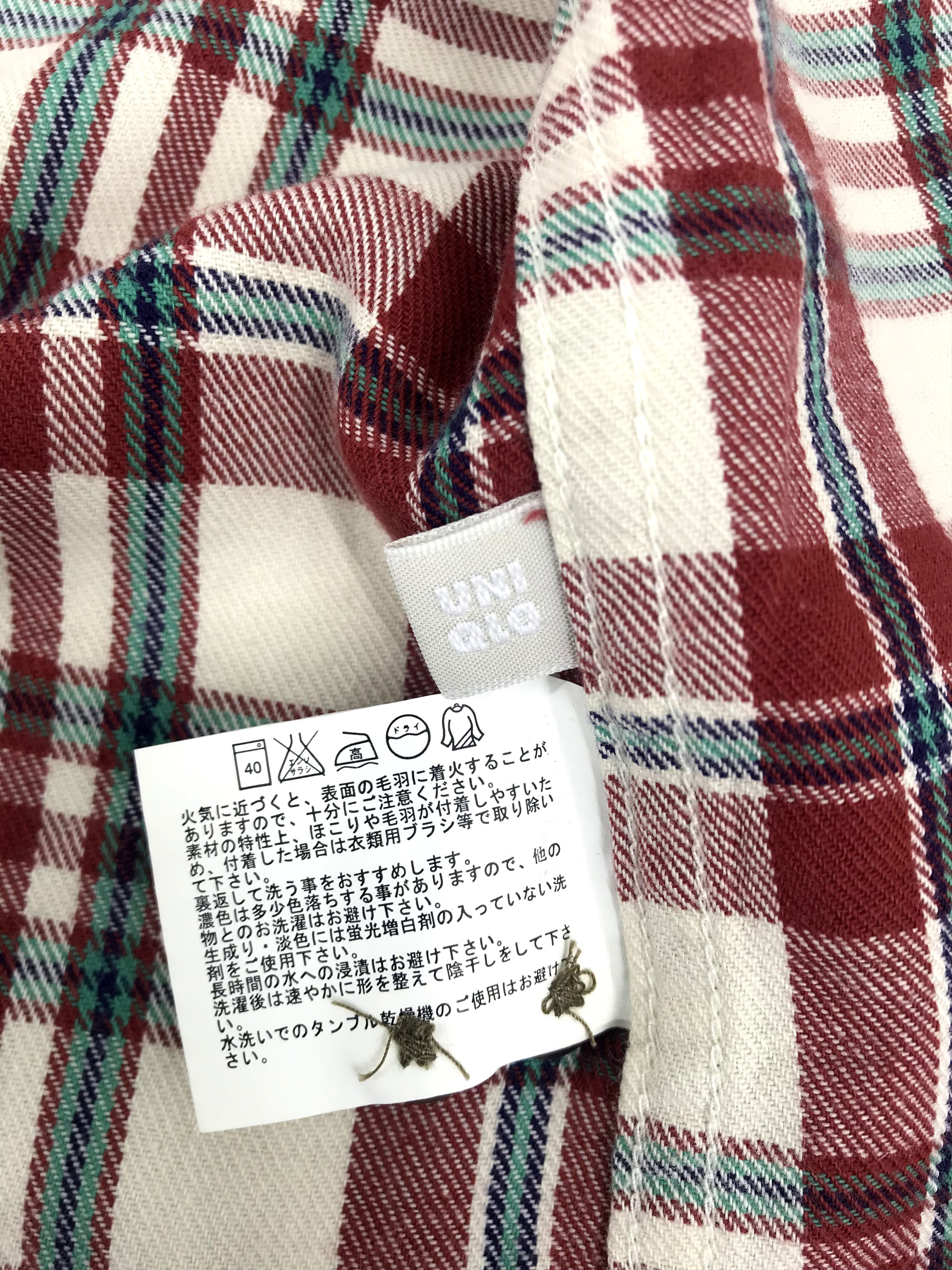 Flannel Vintage Flannel Shirt Double Pockets Square Plaid Check Size US M / EU 48-50 / 2 - 8 Thumbnail
