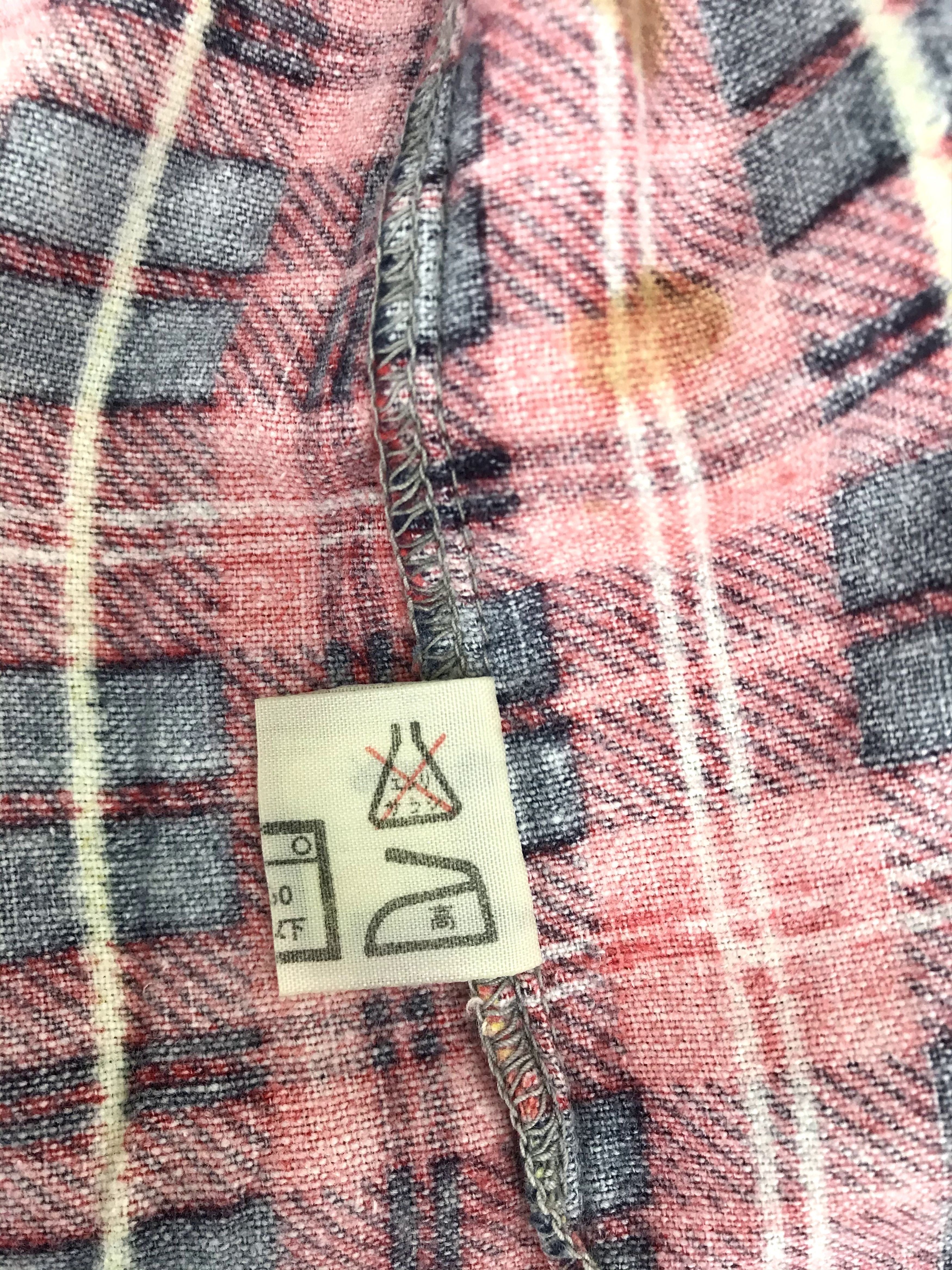 Vintage × Wrangler Vintage 80s 90s Wrangler Taiwan Roc Flannel WorkPlaid Check Size US L / EU 52-54 / 3 - 10 Thumbnail