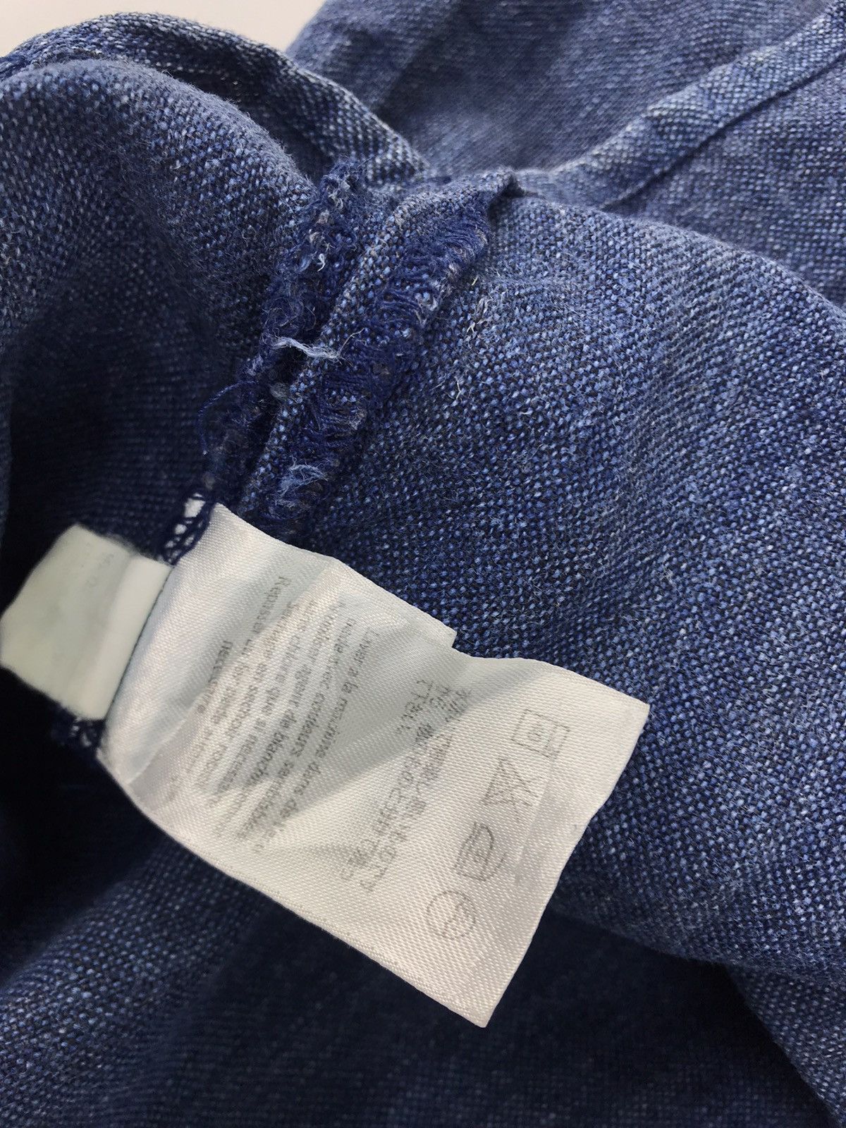Eddie Bauer Eddie Bauer Indigo Denim Hoodies Pull Over Style Jacket Size US XL / EU 56 / 4 - 7 Thumbnail